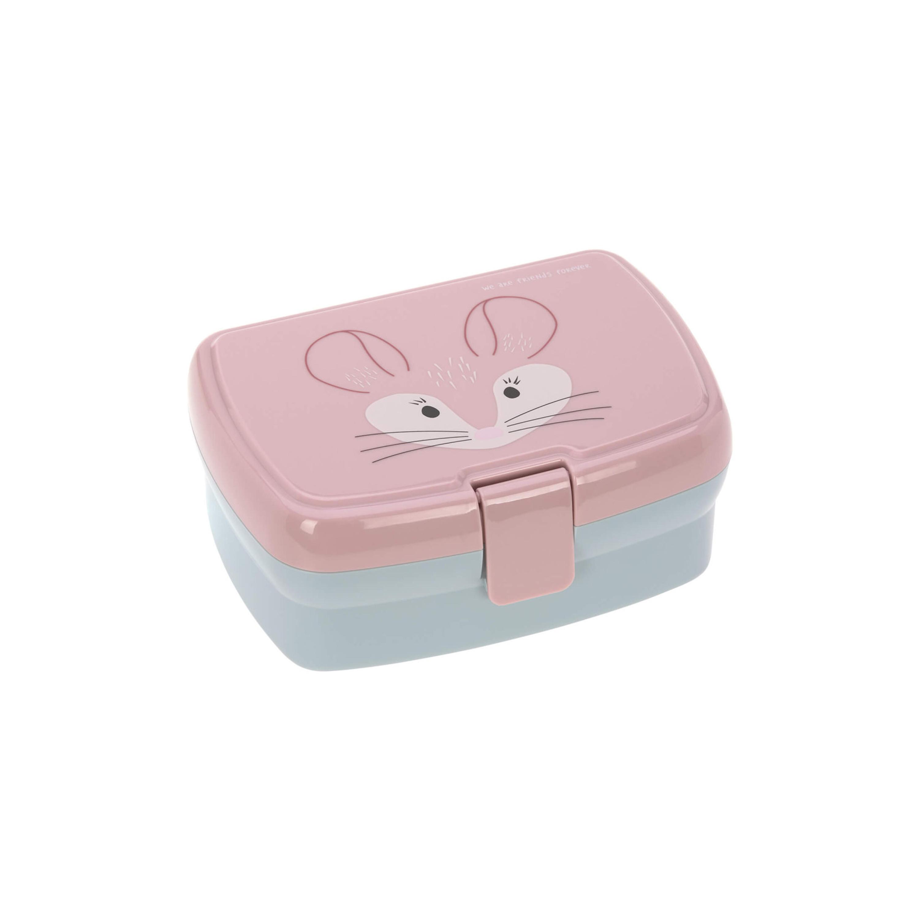 LASSIG About Friends Lunchbox with Drinking Bottle Set - Chinchilla-school-lunchessentials-sets-image-3