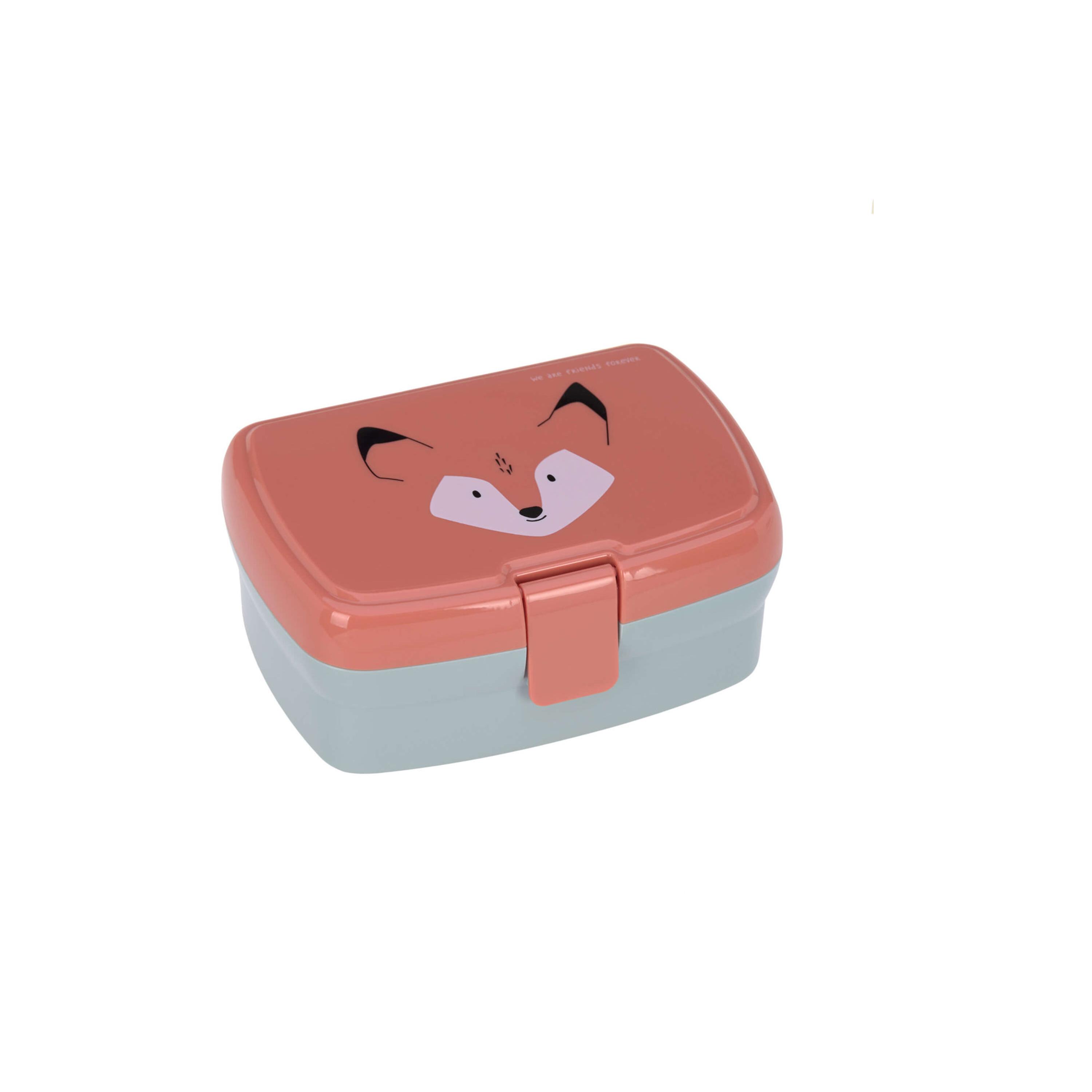 LASSIG About Friends Lunchbox with Drinking Bottle Set - Fox-school-lunchessentials-sets-image-4
