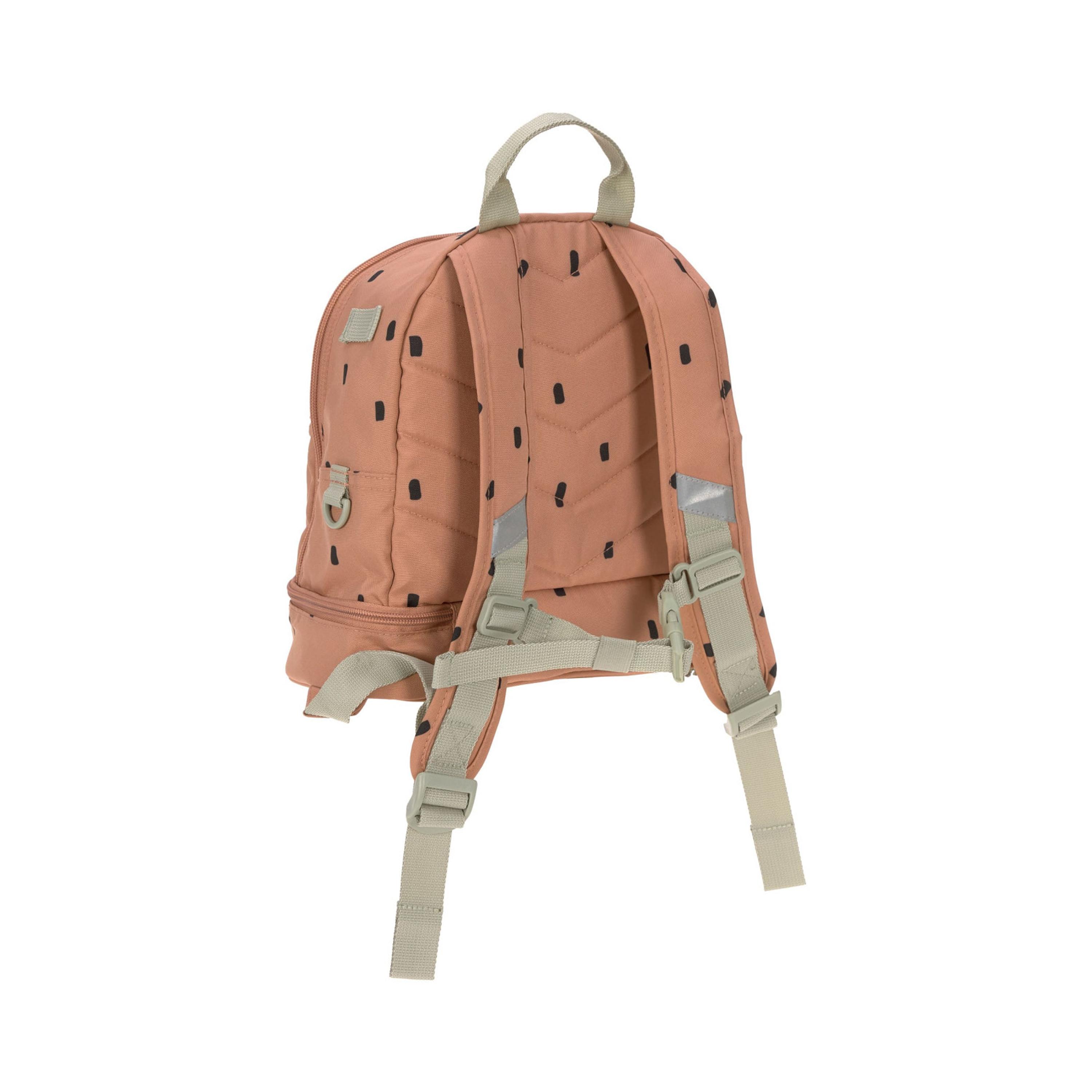 LASSIG Little Universe Soother Holder - Moon - Rust-baby-feeding-accessories-image-2