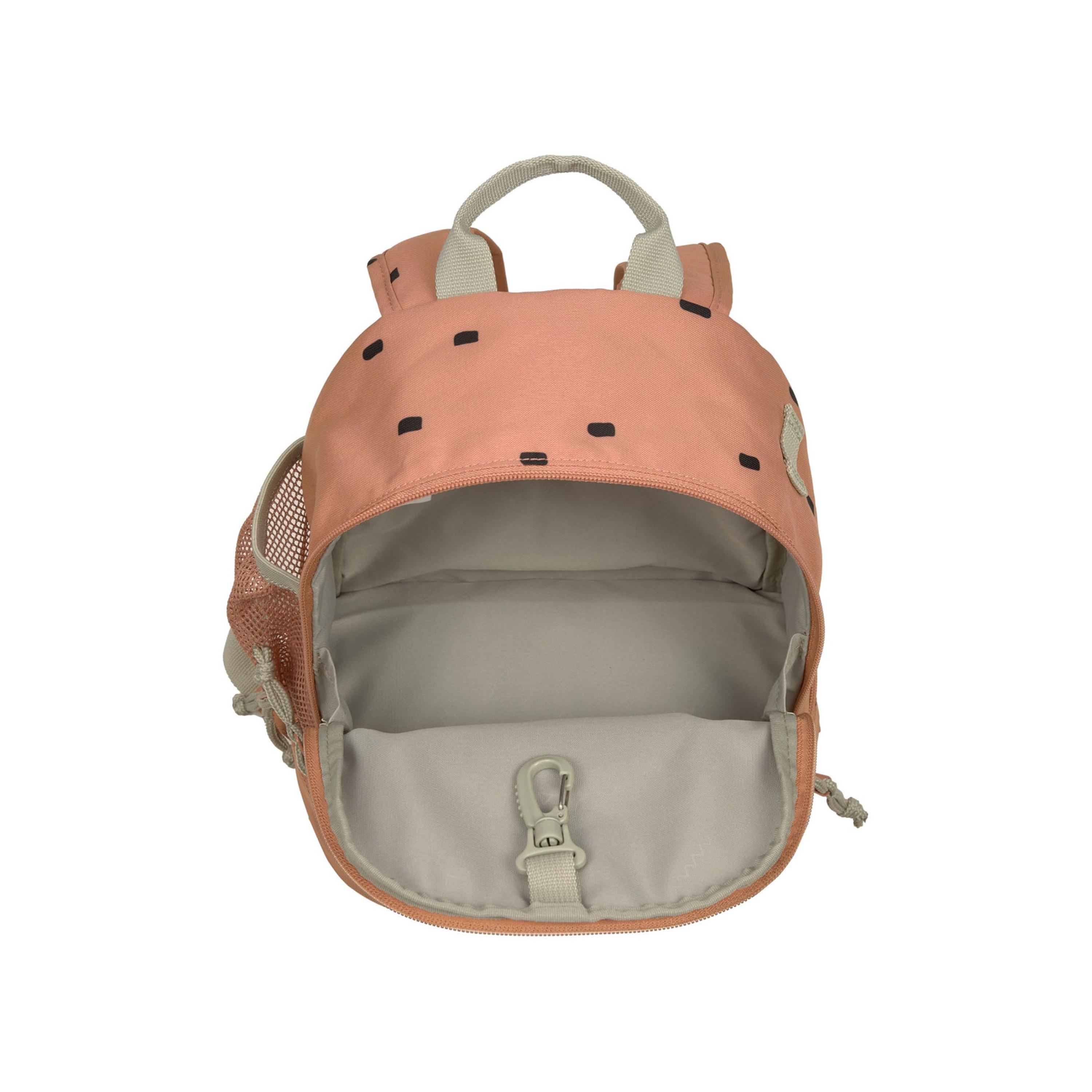 LASSIG Little Universe Soother Holder - Moon - Rust-baby-feeding-accessories-image-5