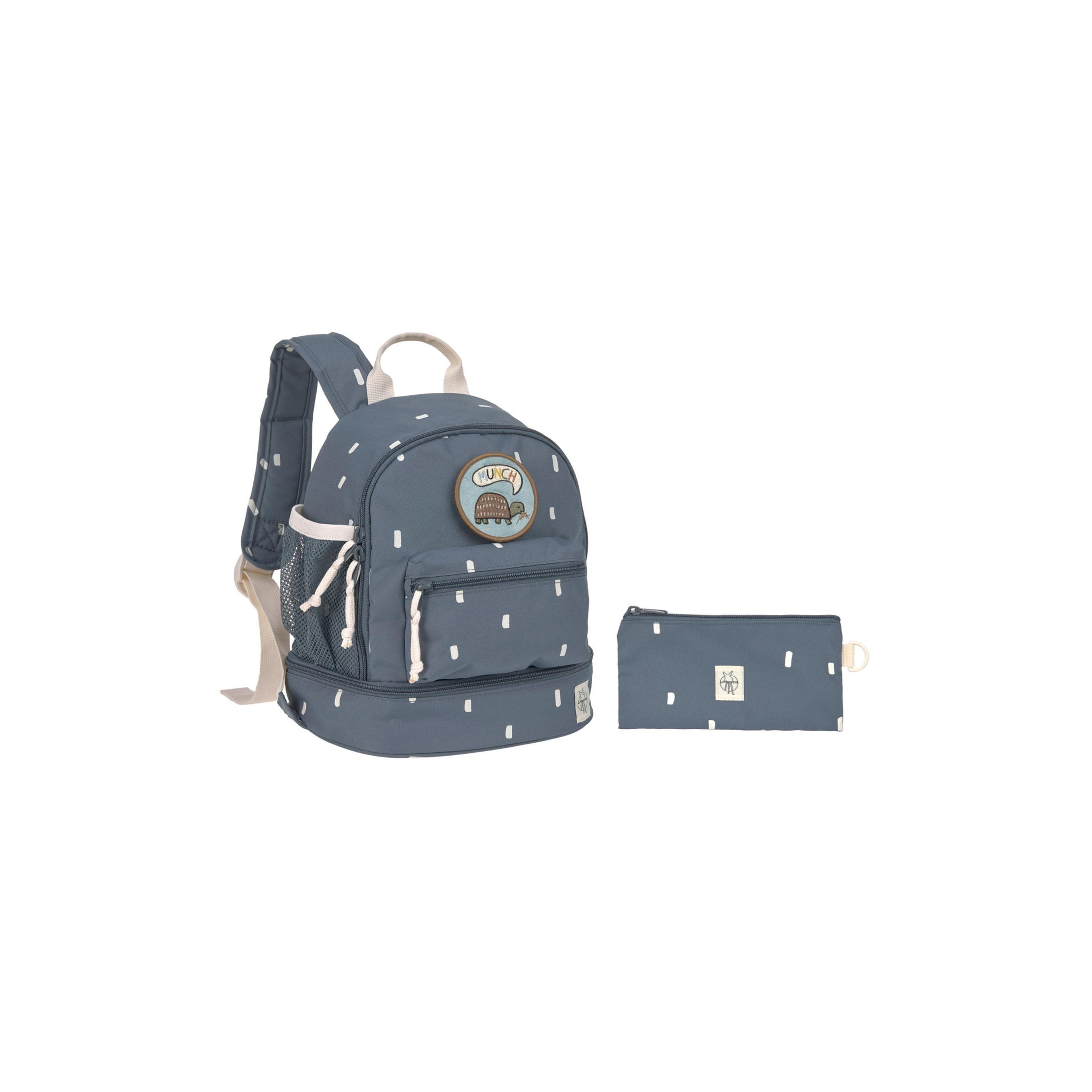 LASSIG Little Universe Soother Holder - Moon - Rust-baby-feeding-accessories-image-5