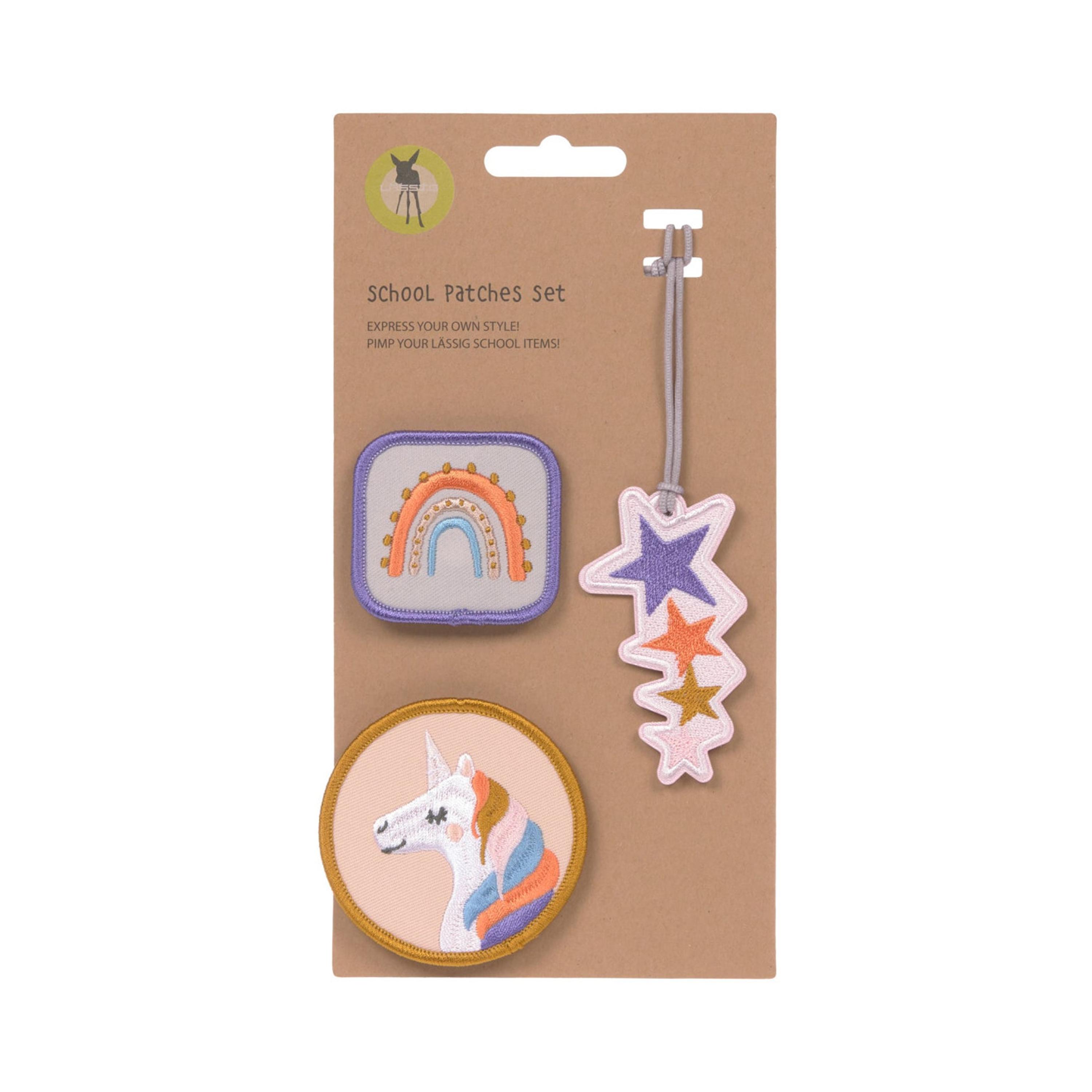 LASSIG BOLD Pendant with 2-Piece Match Patches - Unicorn-girls-accessories-keyringsandbagcharms-image-8