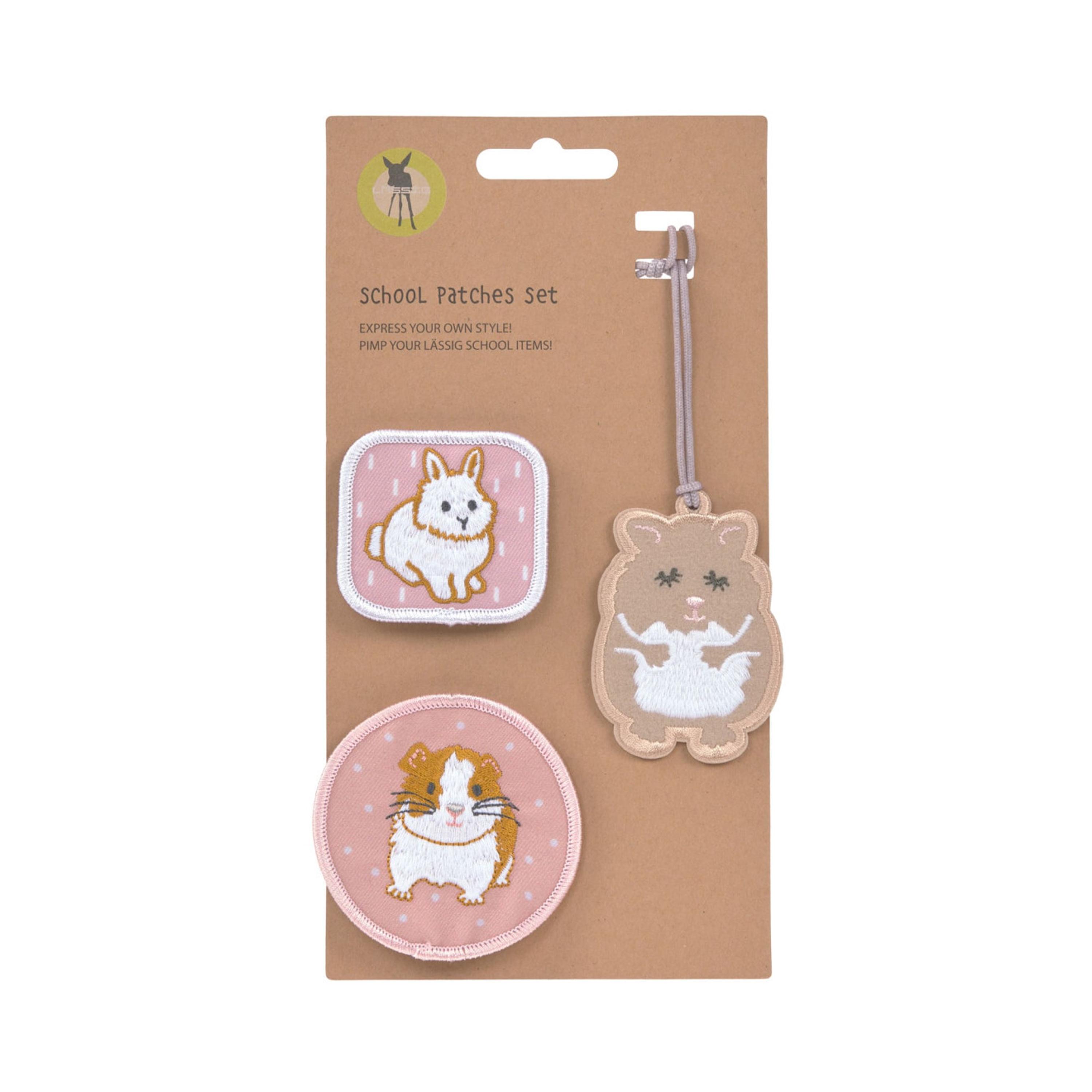 LASSIG BOLD Pendant with 2-Piece Match Patches - Cuddly Pet-girls-accessories-keyringsandbagcharms-image-6