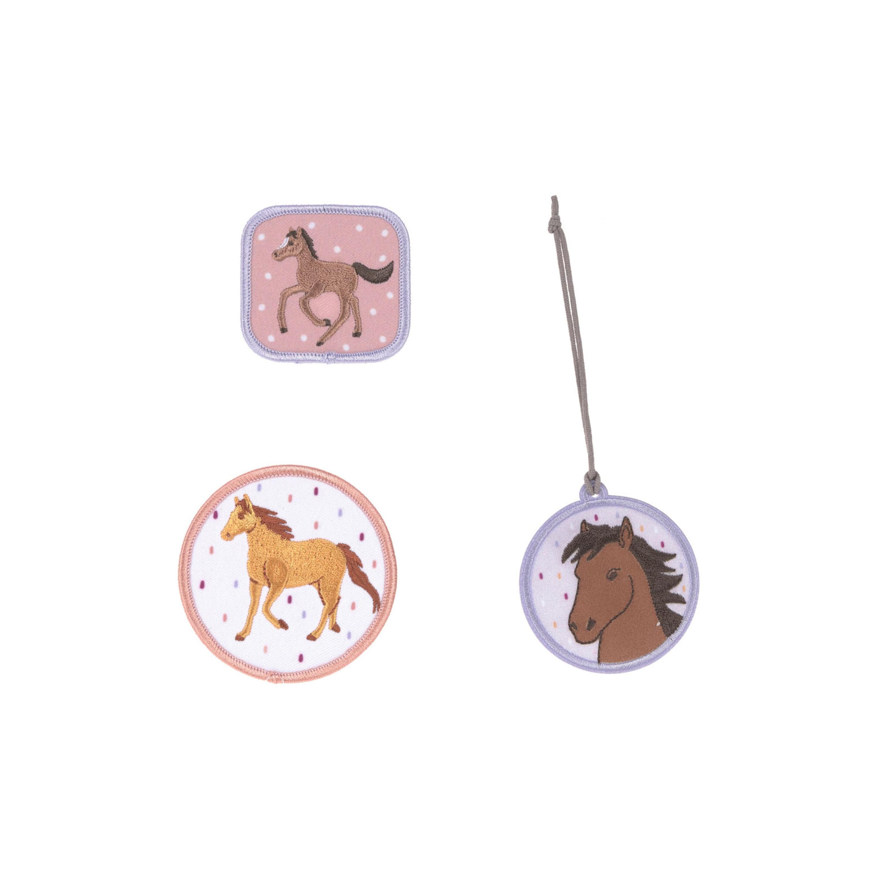 LASSIG BOLD Pendant with 2-Piece Match Patches - Horse-girls-accessories-keyringsandbagcharms-image-1