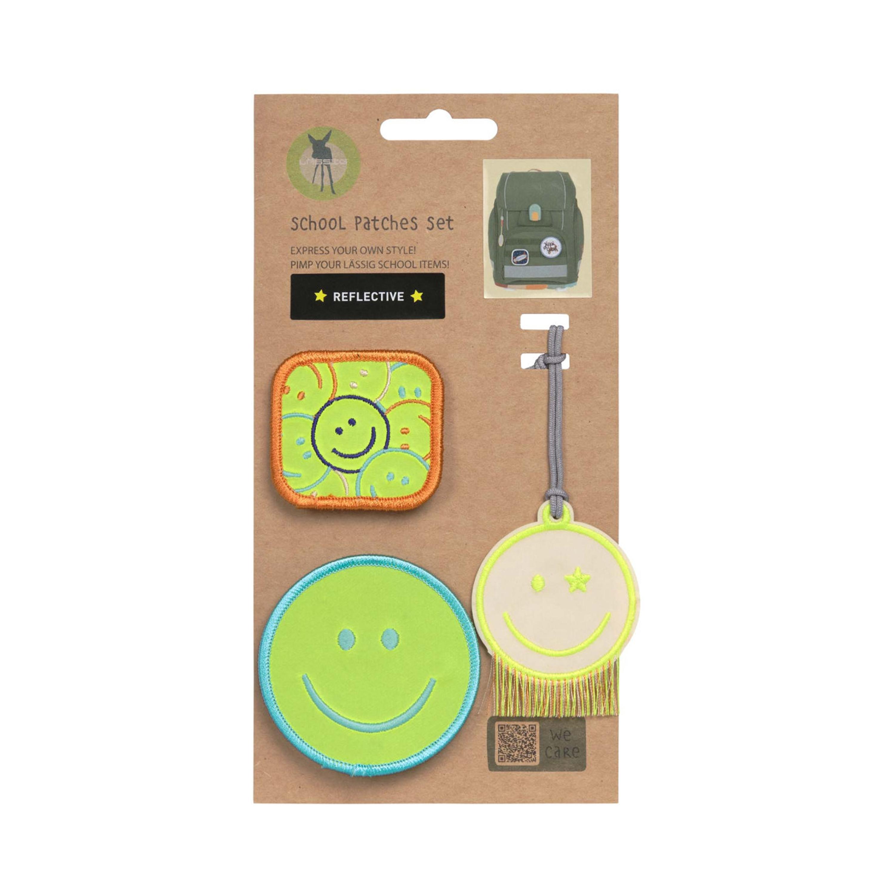 LASSIG Pendant with 2-Piece Patches Set - Smile-girls-accessories-keyringsandbagcharms-image-8