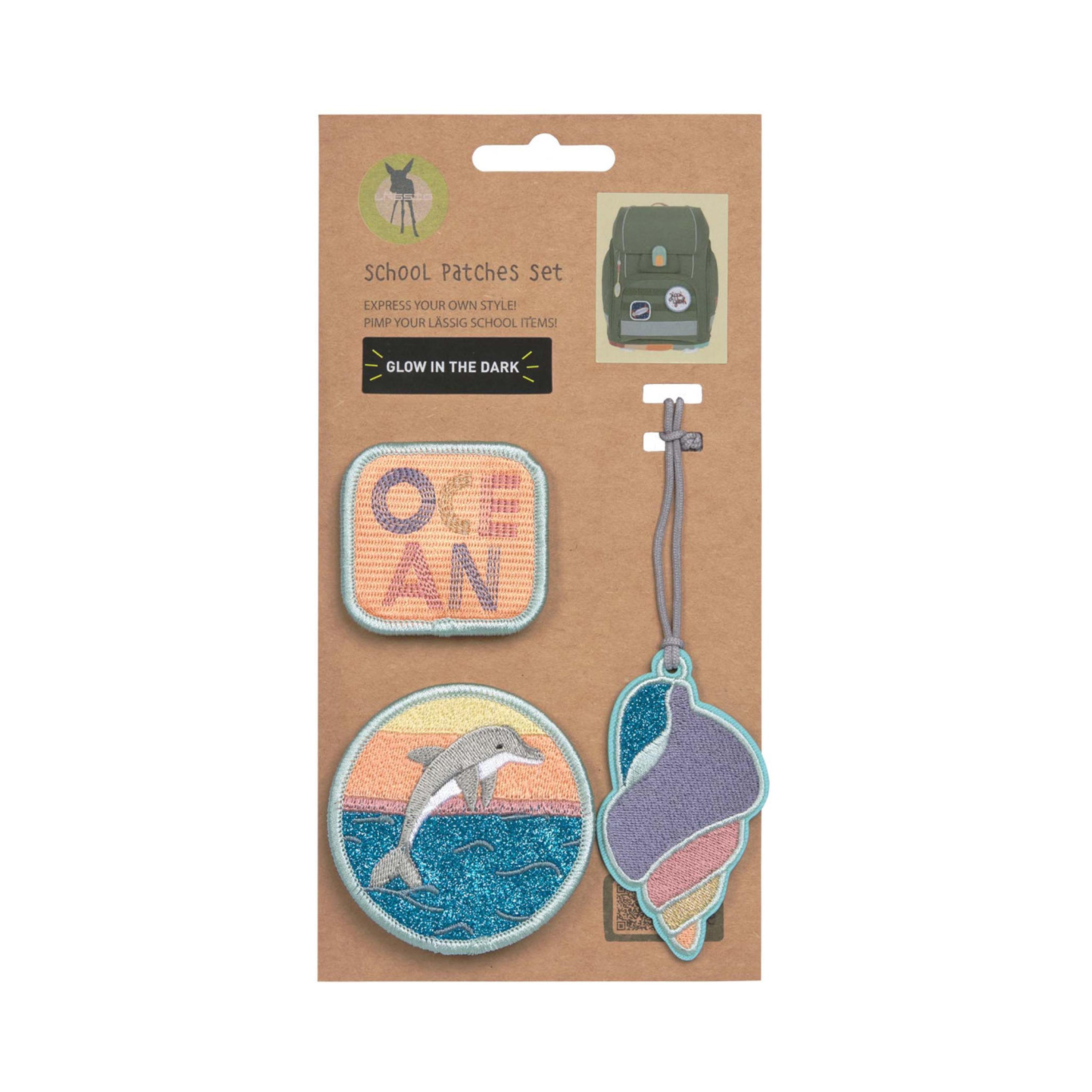 LASSIG Pendant with 2-Piece Patches Set - Dolphin Ocean Edition-girls-accessories-keyringsandbagcharms-image-8