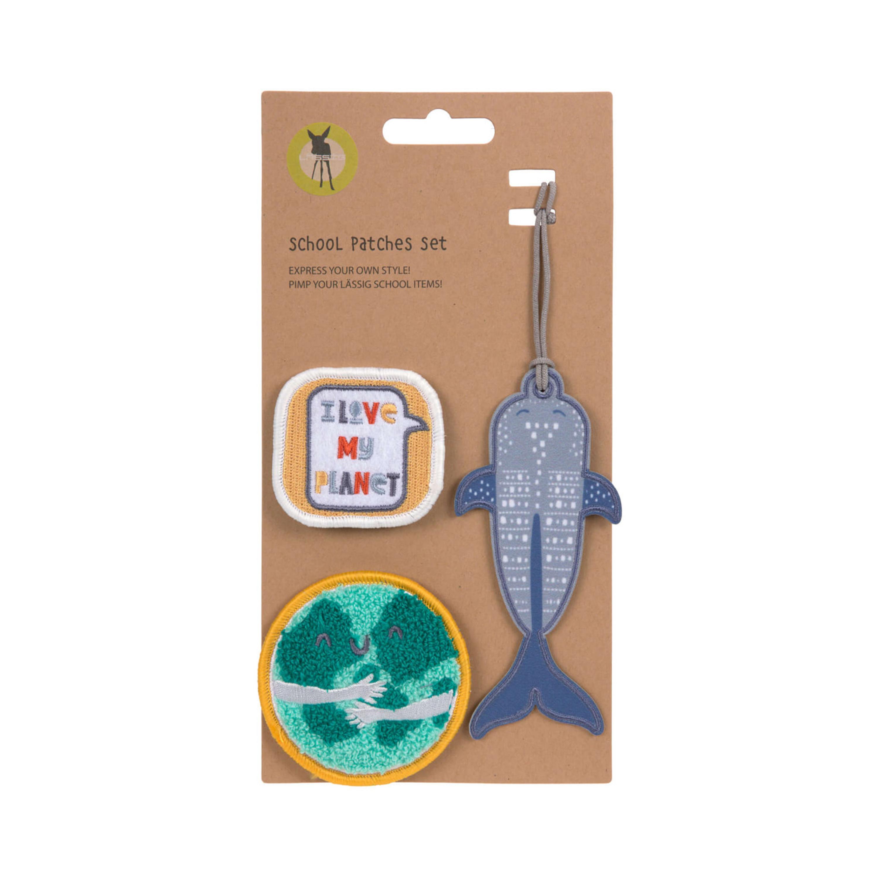 LASSIG Pendant with 2-Piece Patches Set - Planet-girls-accessories-keyringsandbagcharms-image-7
