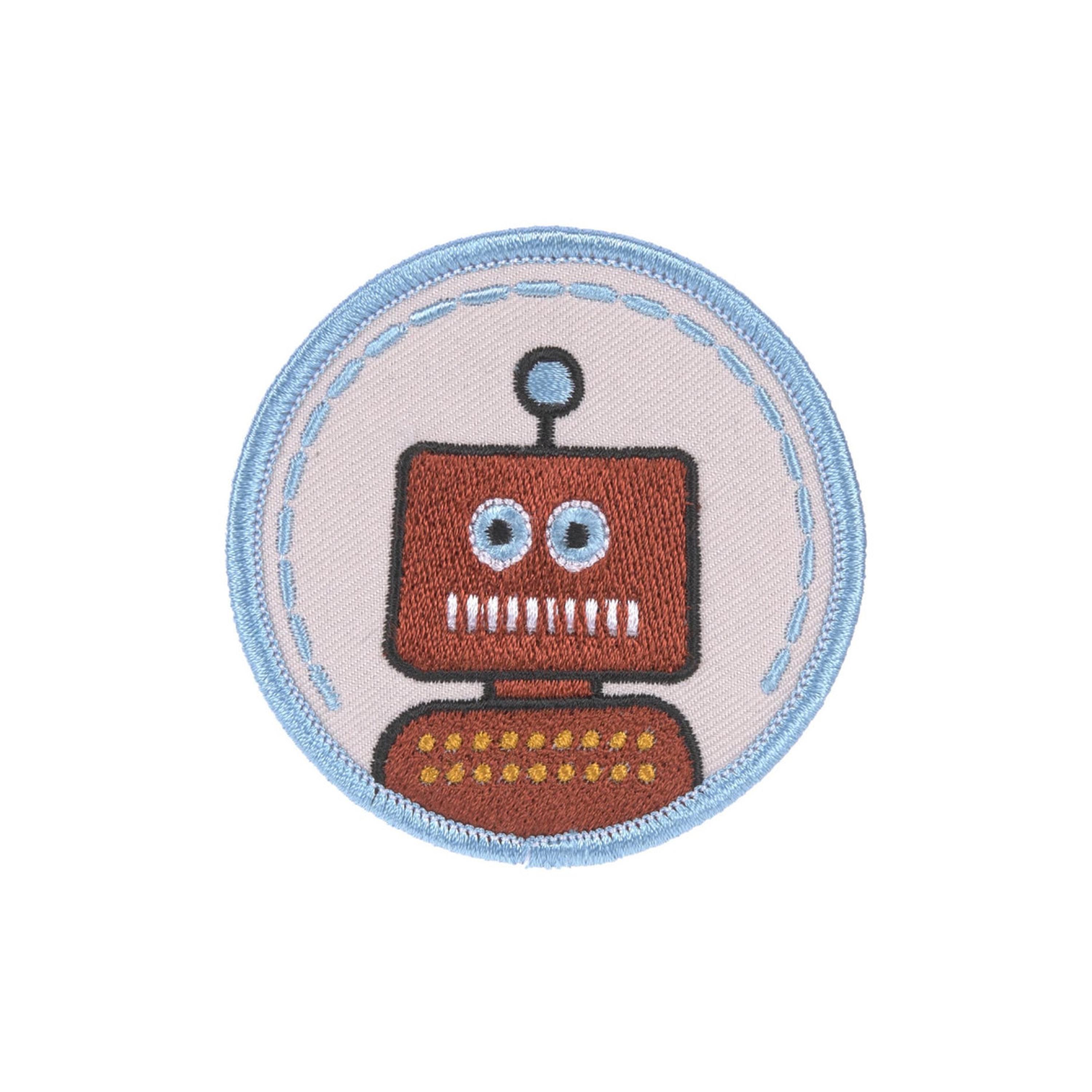 LASSIG Pendant with 2-Piece Patches Set - Robot-girls-accessories-keyringsandbagcharms-image-3