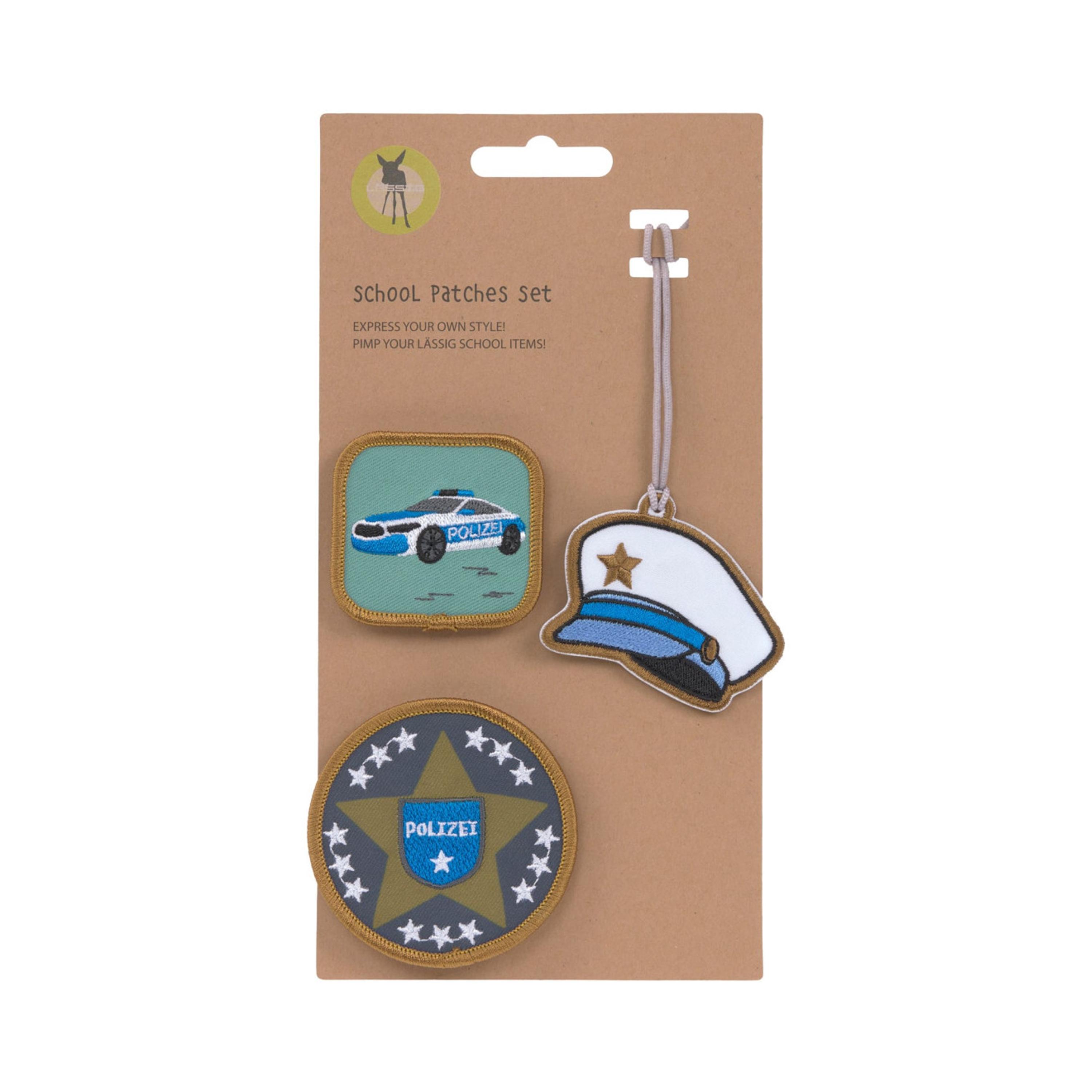 LASSIG Pendant with 2-Piece Patches Set - Police-girls-accessories-keyringsandbagcharms-image-7