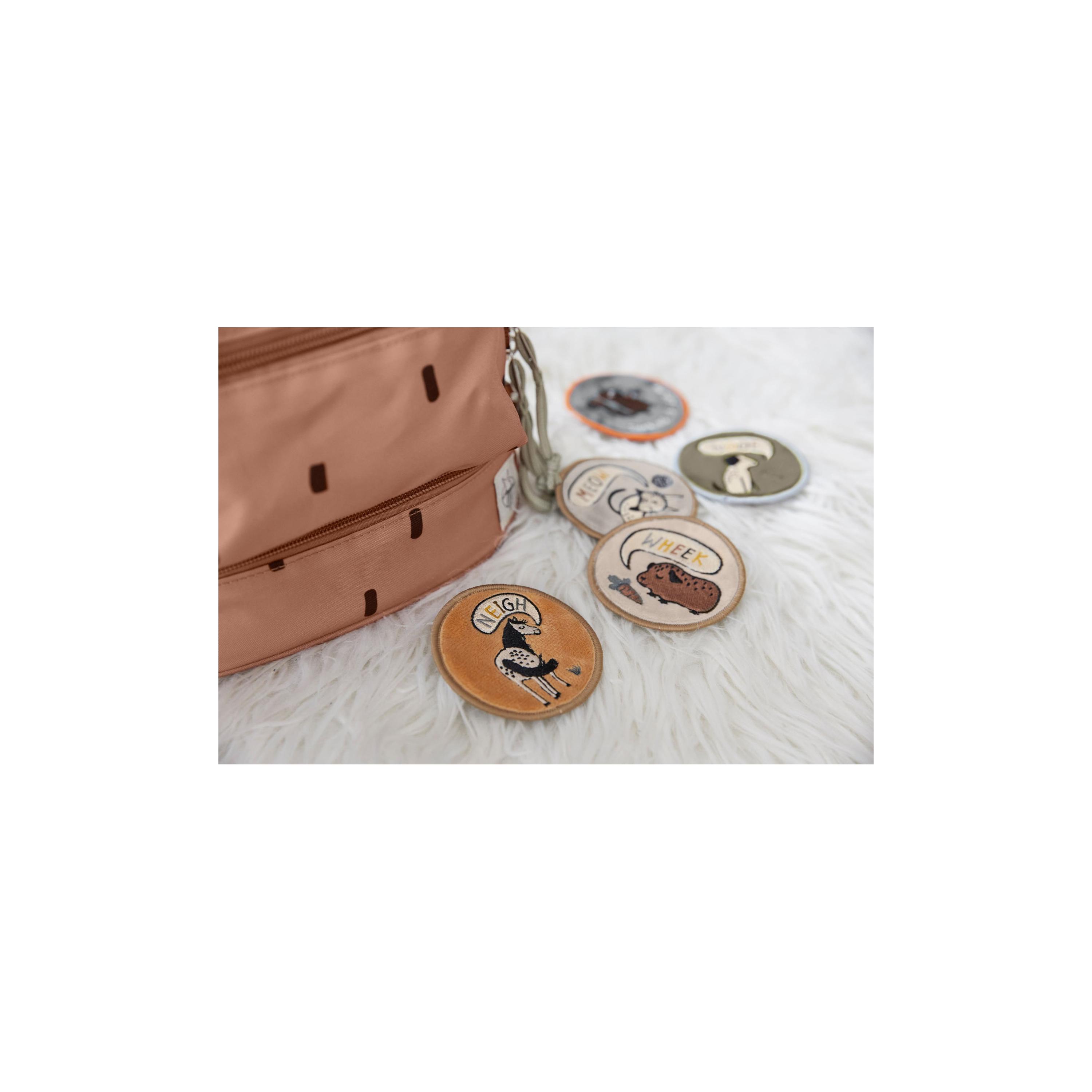 LASSIG 3-Piece Happy Printed Patches Set-girls-accessories-keyringsandbagcharms-image-2