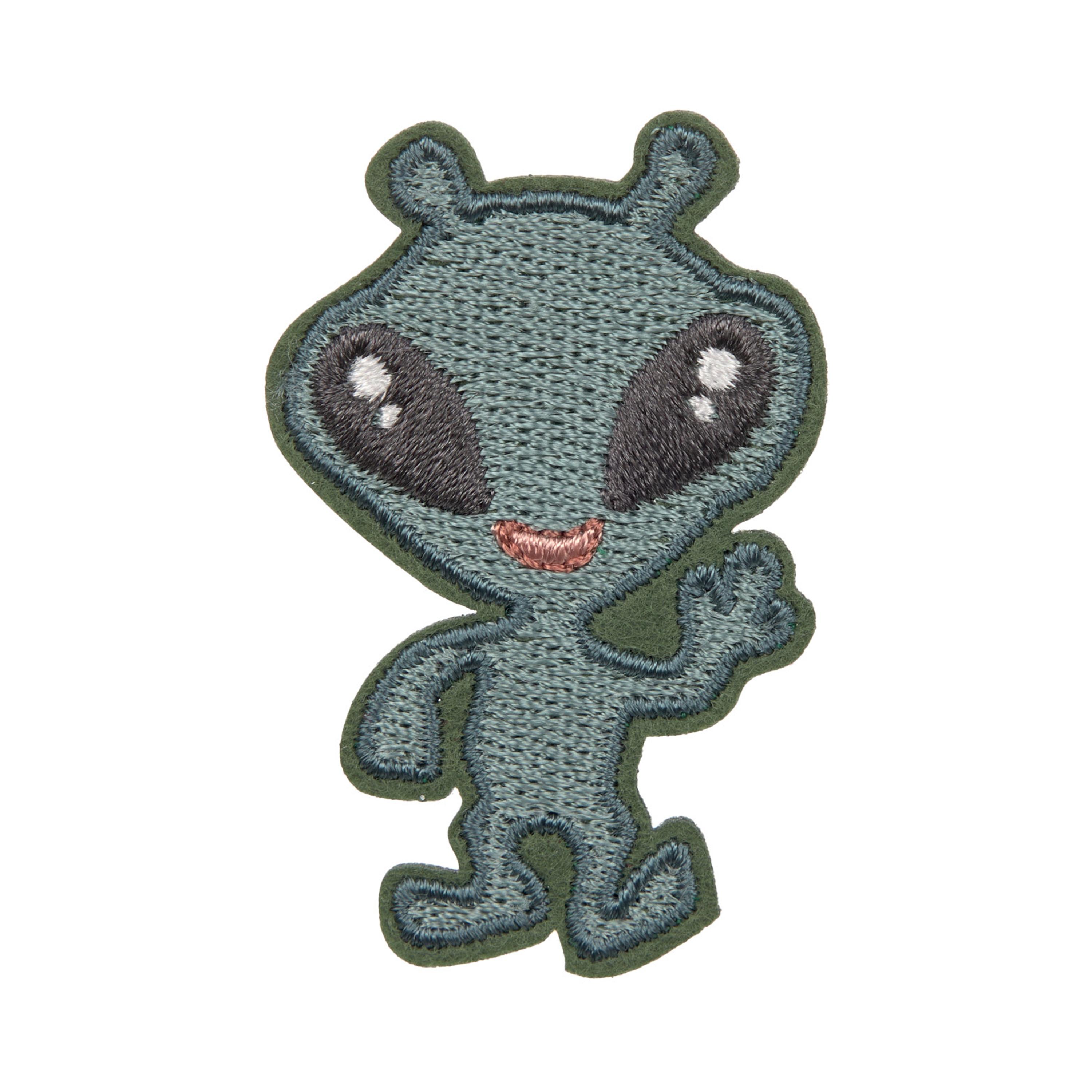 LASSIG 3-Piece Textile Woven Self-Adhesive Sticker Set - Monster-school-artsandcrafts-image-4