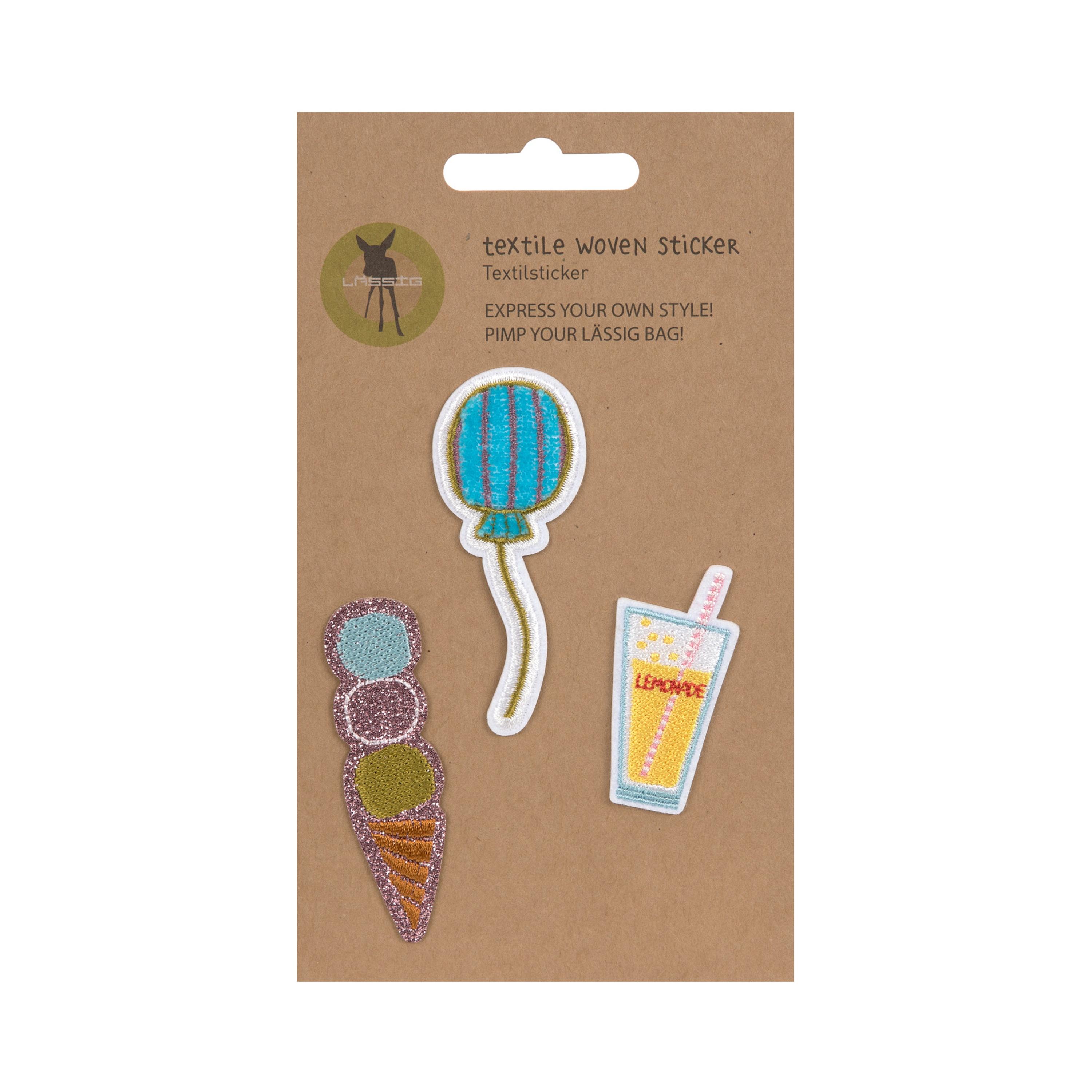 LASSIG 3-Piece Textile Woven Self-Adhesive Sticker Set - Sunny-school-artsandcrafts-image-10