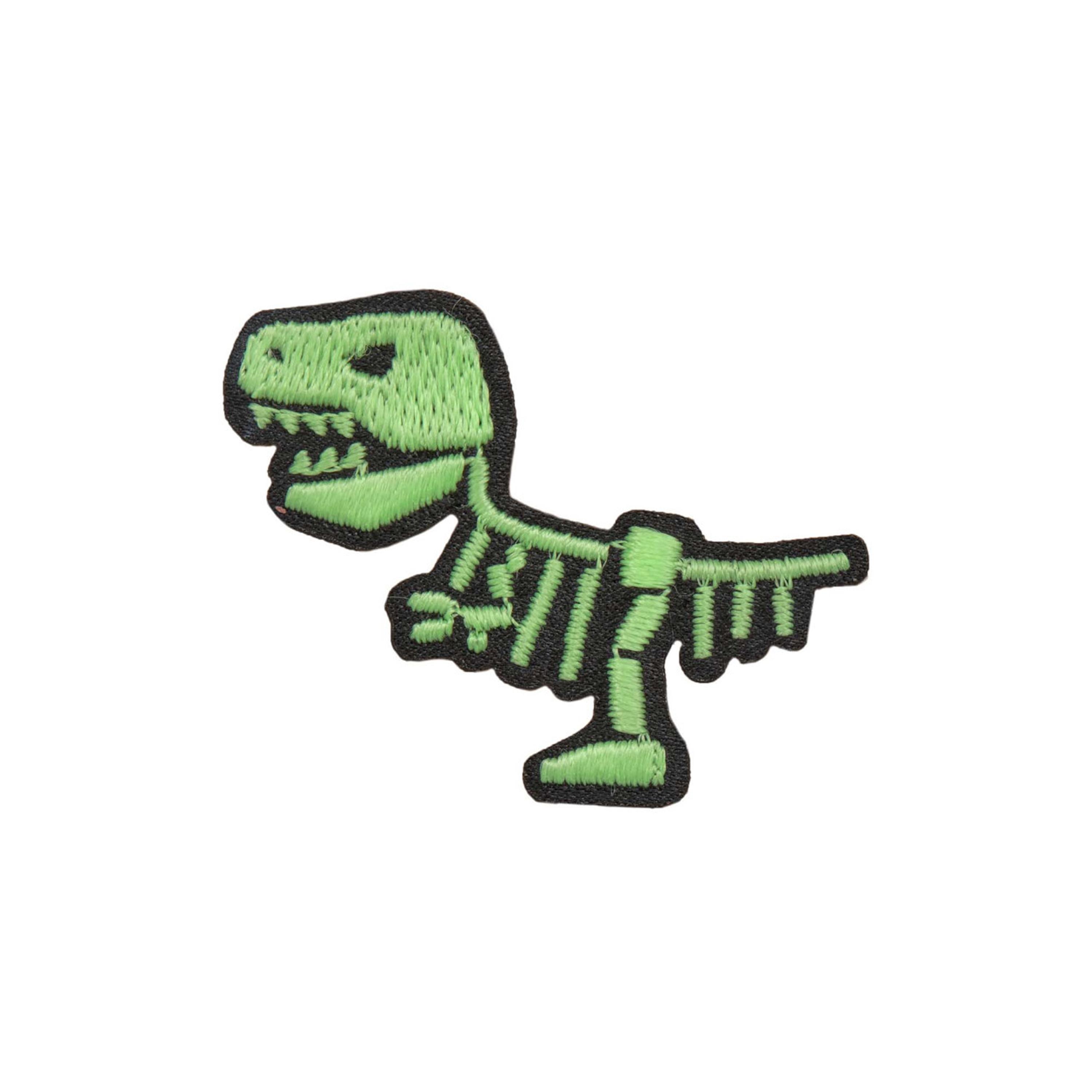 LASSIG 3-Piece Textile Woven Self-Adhesive Sticker Set - Dino-school-artsandcrafts-image-3