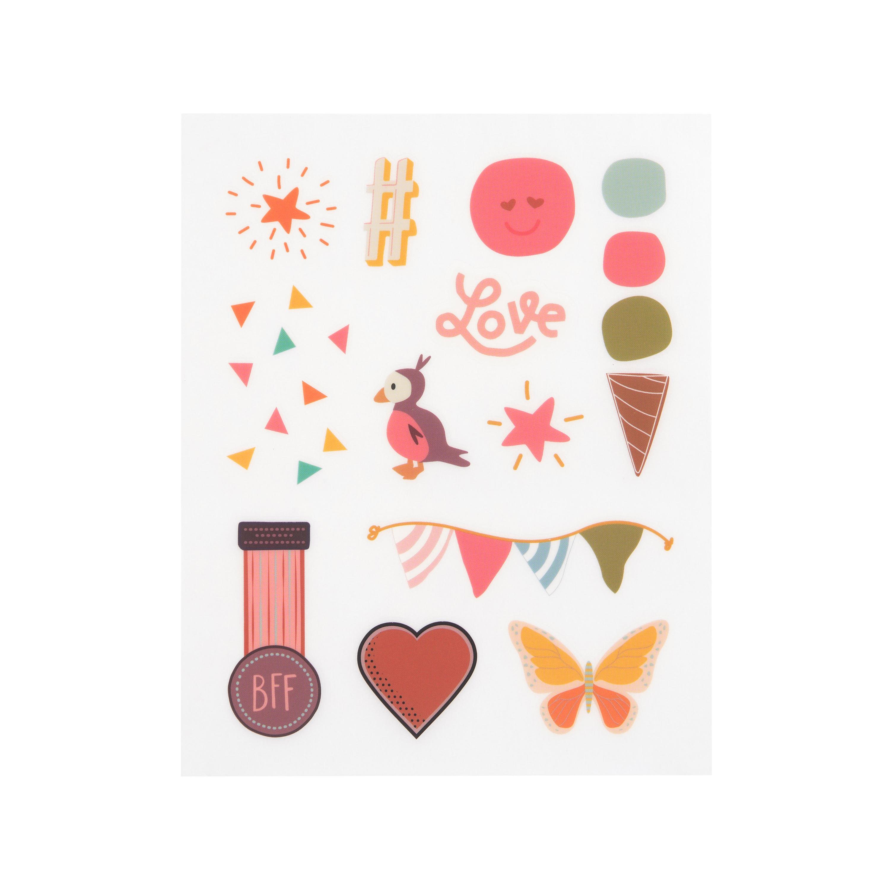 ملصقات من قطعتين من لاسيج - روب أون هابي-school-artsandcrafts-image-1