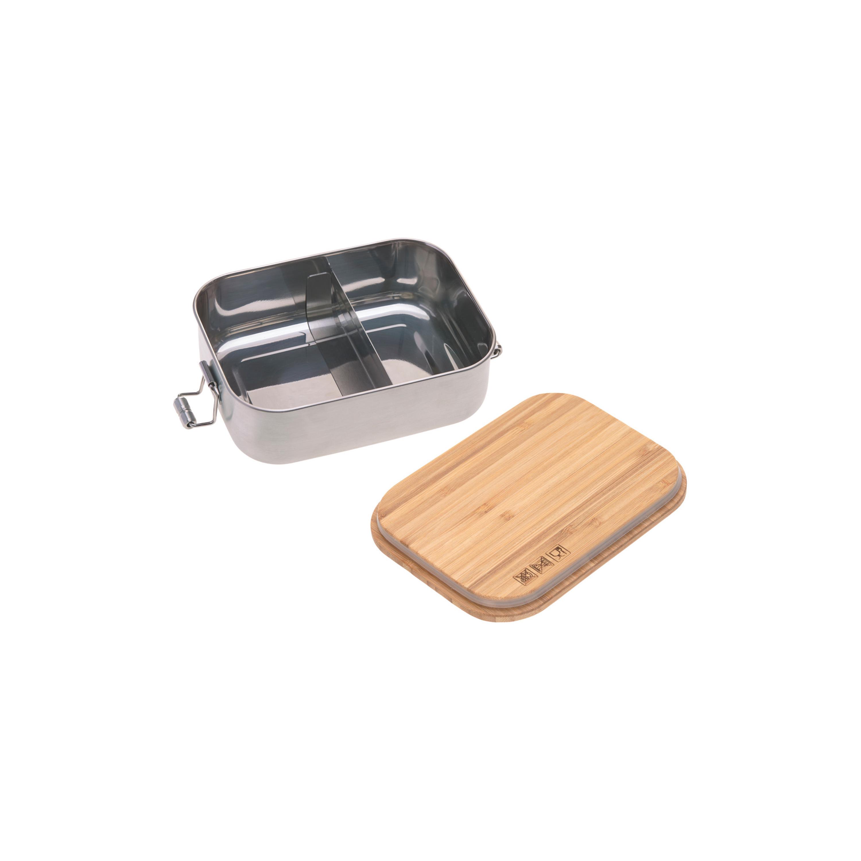 صندوق غداء من الفولاذ المقاوم للصدأ مع غطاء من الخيزران من لاسيج - مغامرة-school-lunchessentials-lunchboxes-image-2