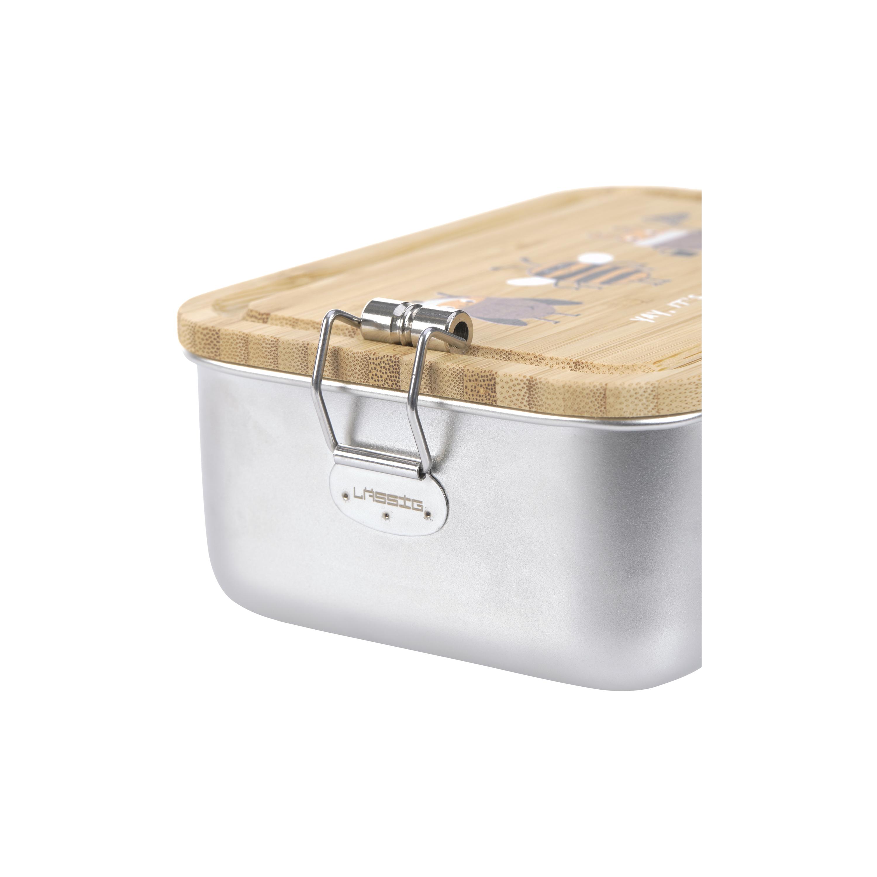 صندوق غداء من الفولاذ المقاوم للصدأ مع غطاء من الخيزران من لاسيج - الطبيعة-school-lunchessentials-lunchboxes-image-4