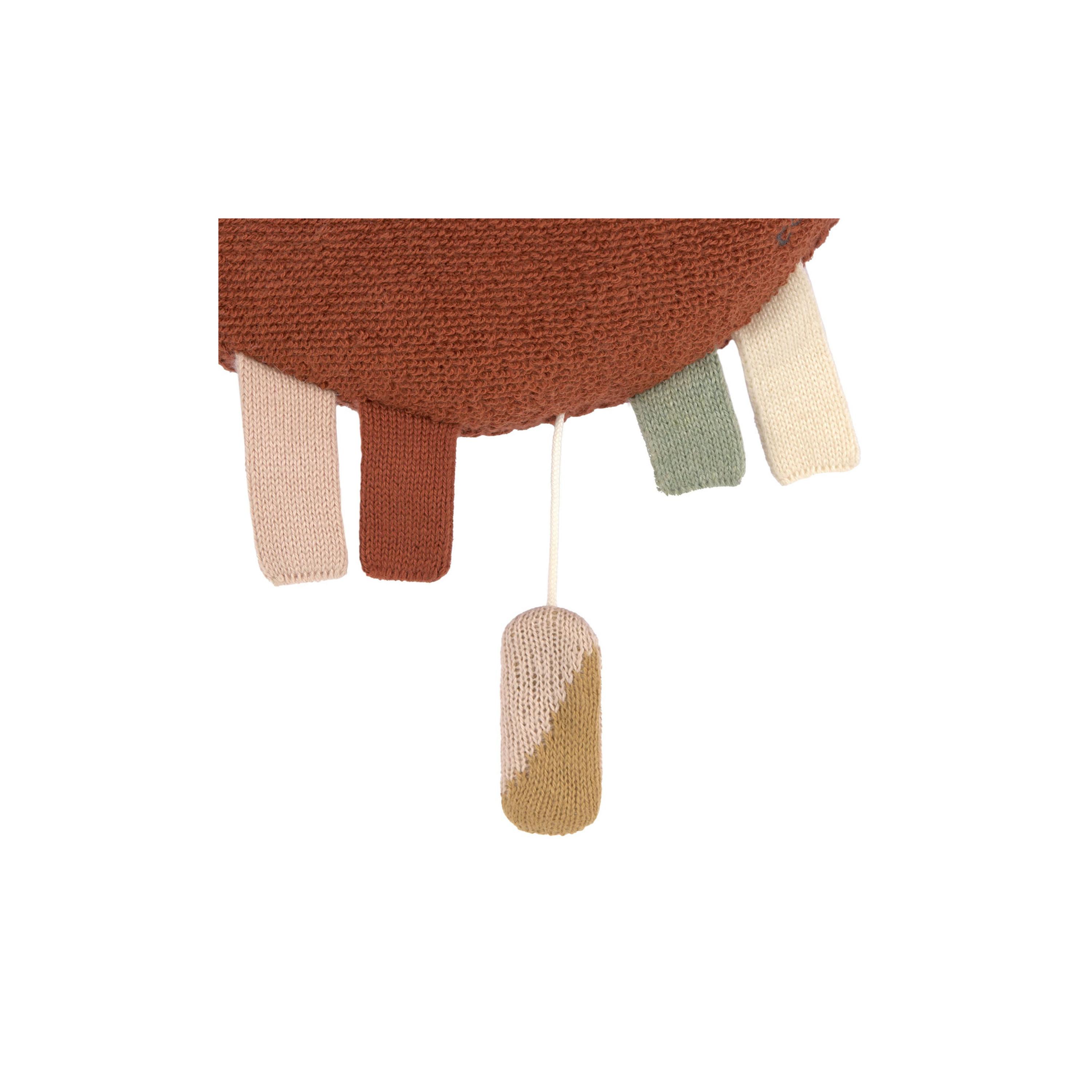 LASSIG Little Universe Knitted Musical Cloud - Rust-toys-babyandtoddlertoys-lightsandmusicaltoys-image-3