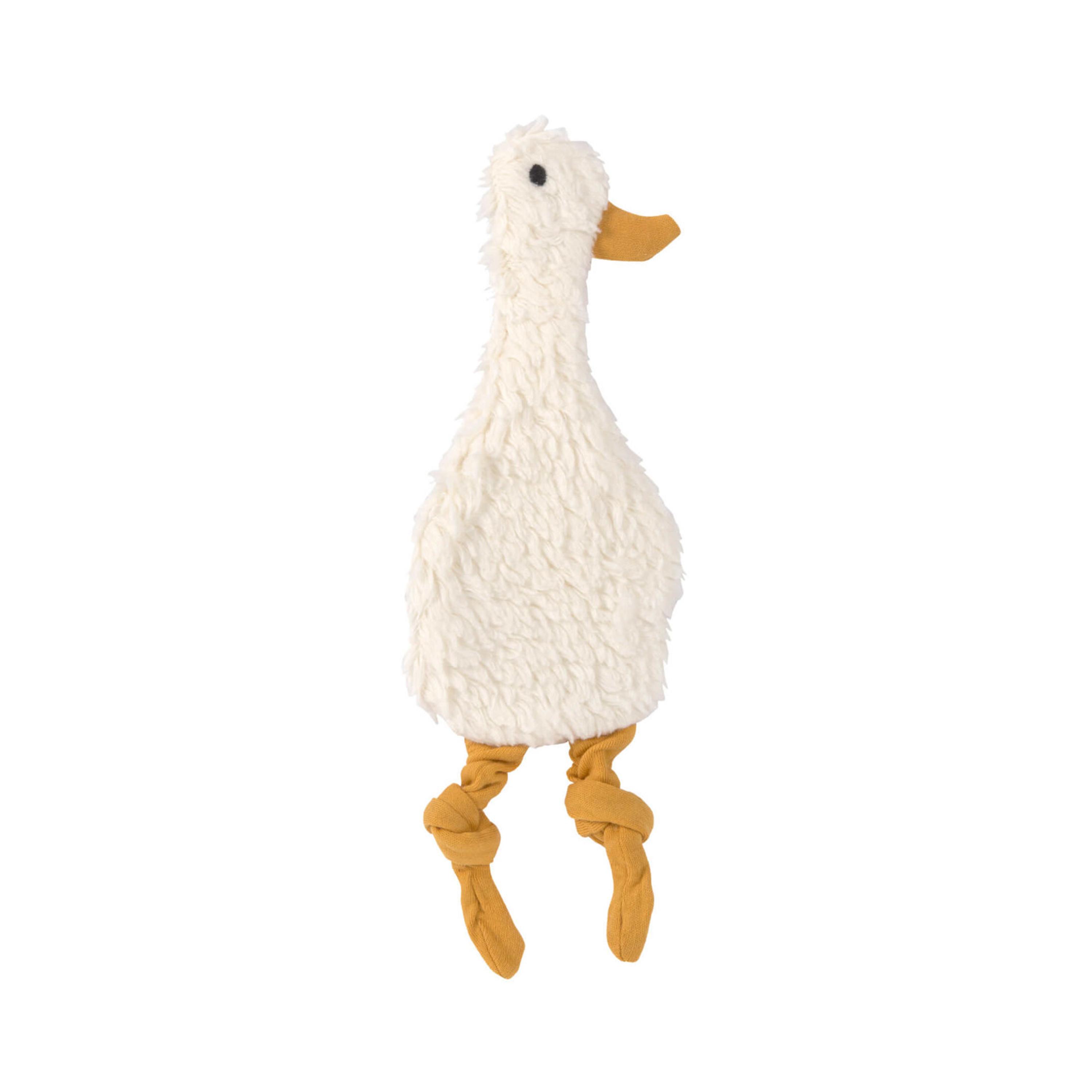 LASSIG Gots Play & Explore Knitted Baby Comforter - Tiny Farmer Goose-toys-plushsofttoys-animals-image-1