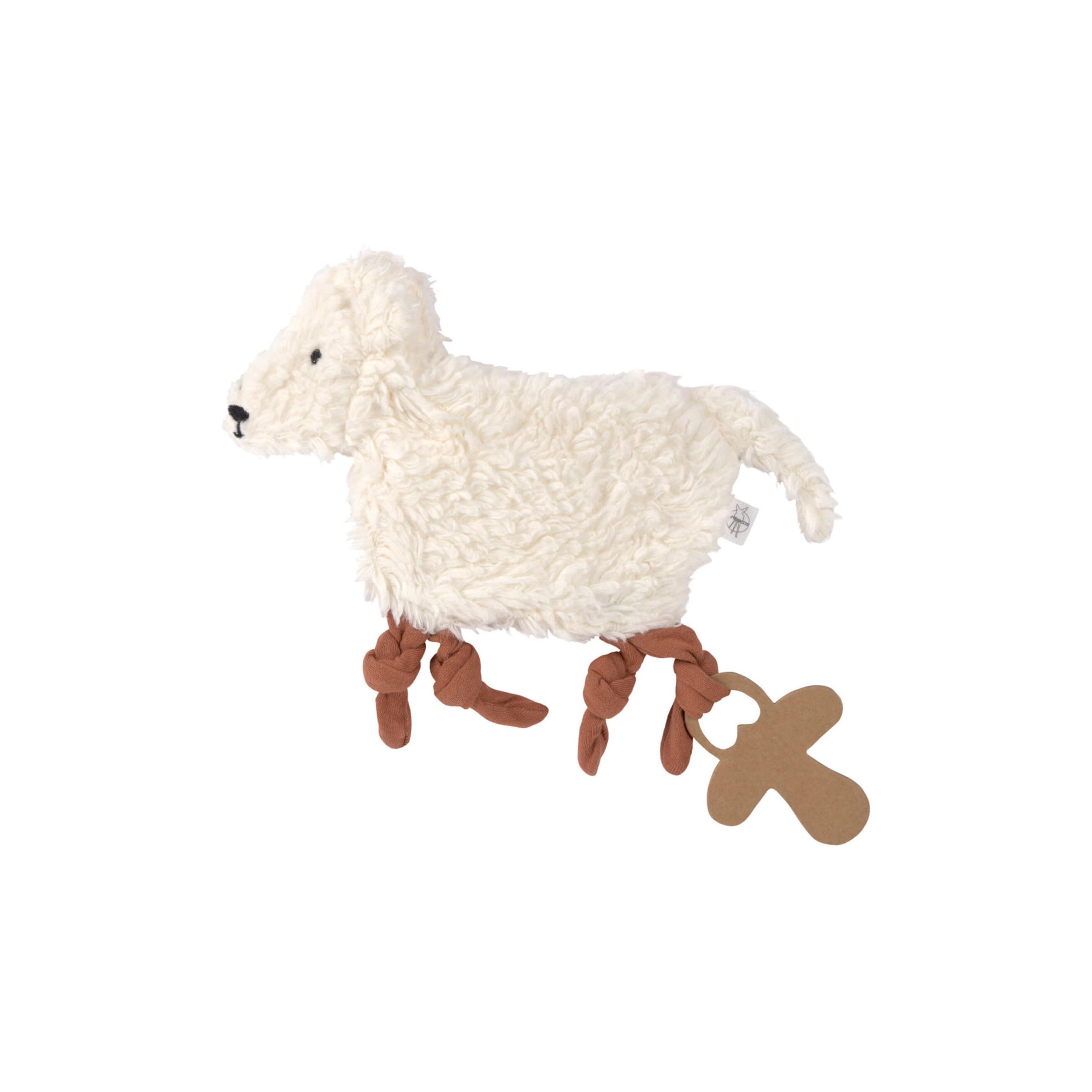 LASSIG Gots Play & Explore Knitted Baby Comforter - Tiny Farmer Sheep-toys-plushsofttoys-animals-image-2