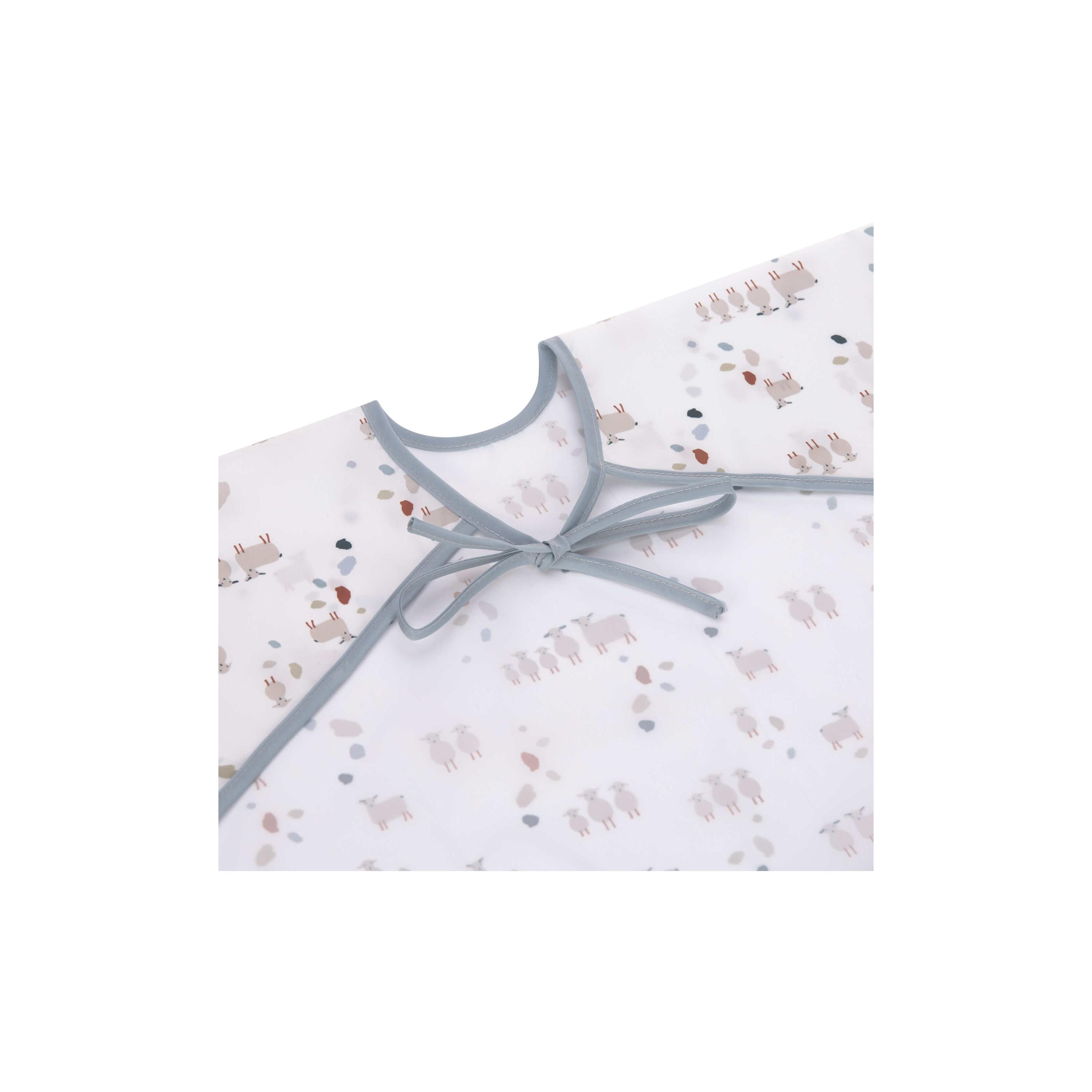 LASSIG 2-Piece Tiny Farmer Long Sleeve Bibs -Sheep-baby-feeding-bibs-image-4