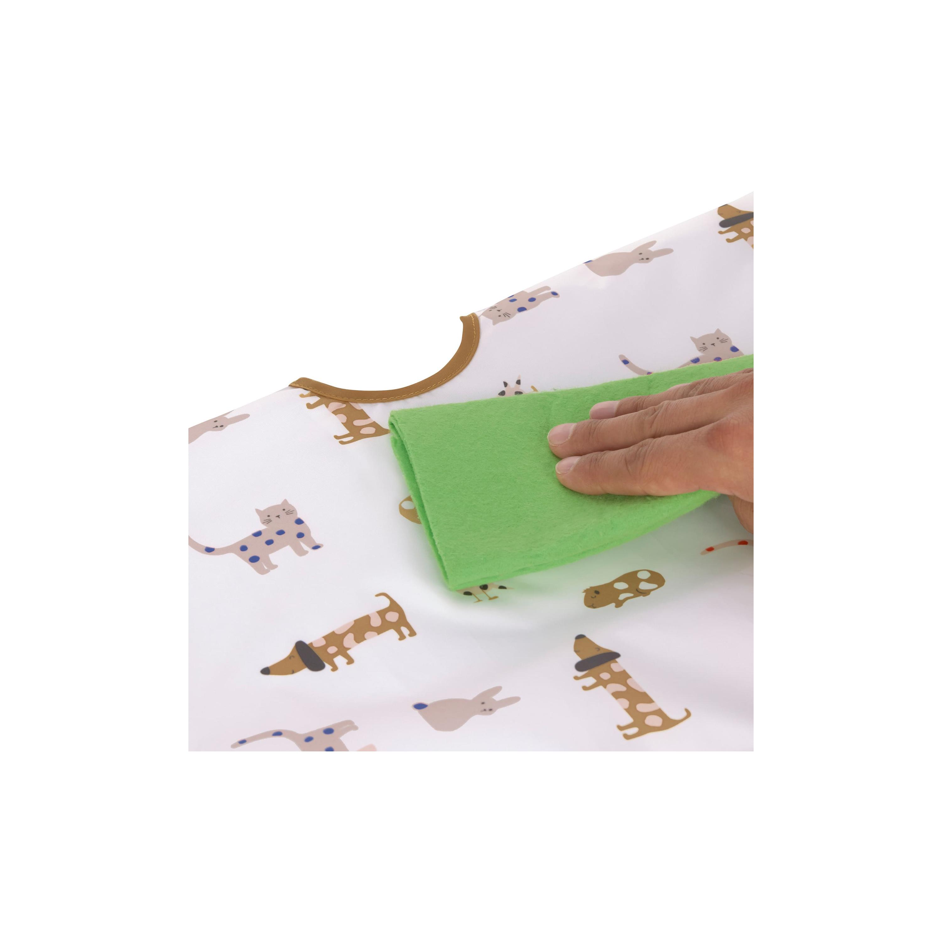 LASSIG 2-Piece Little Mateys Long Sleeve Bibs-baby-feeding-bibs-image-5