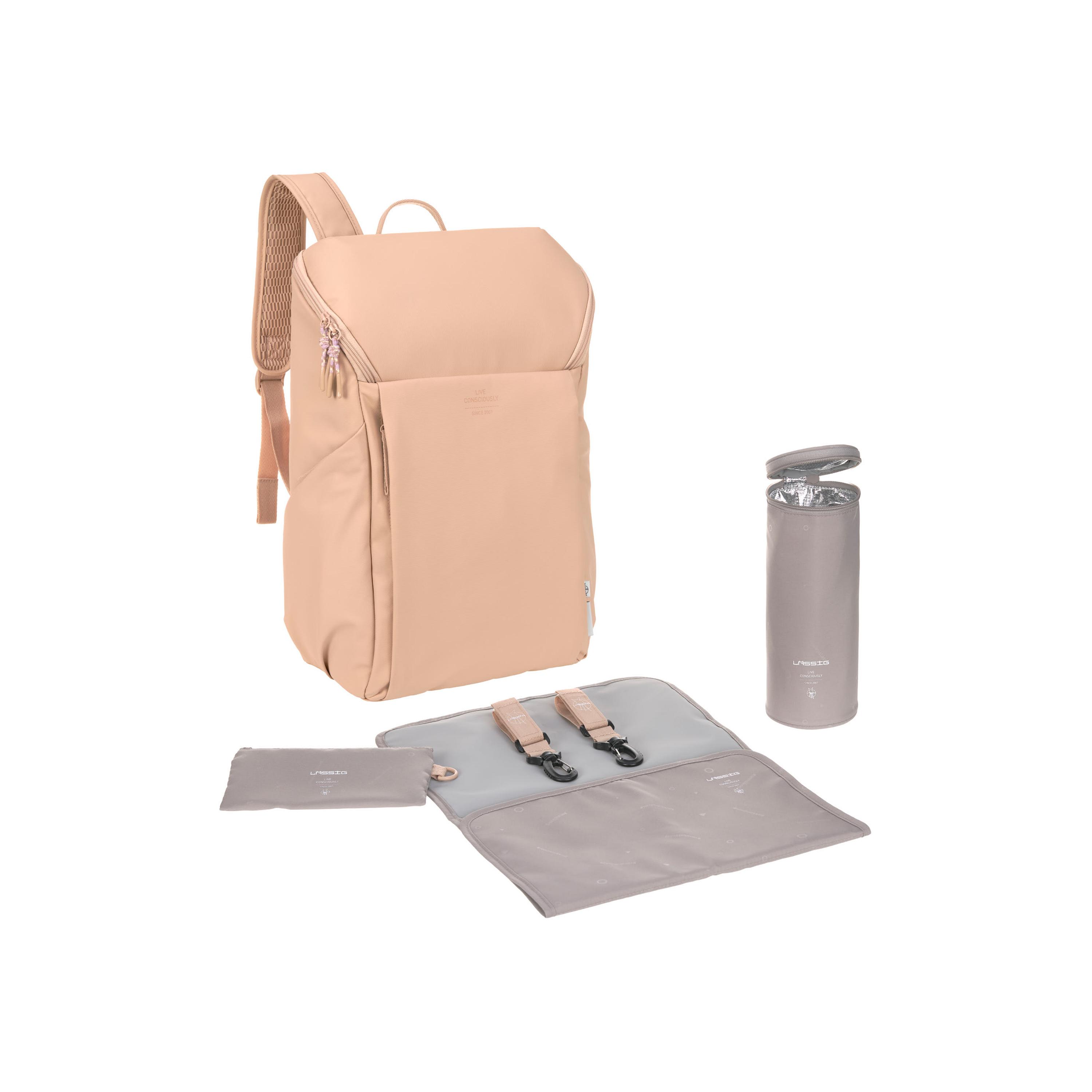 LASSIG GRE Slender Up Diaper Backpack with Changing Mat-baby-diapering-diaperbags-image-4