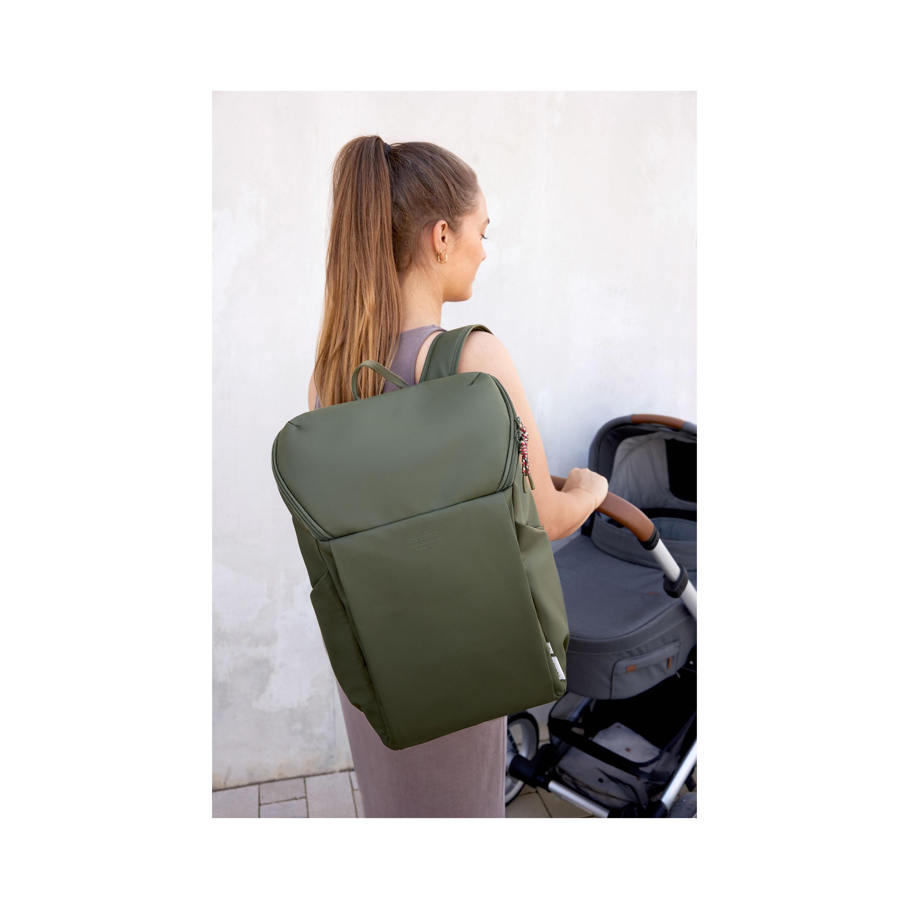 LASSIG GRE Slender Up Diaper Backpack with Changing Mat-baby-diapering-diaperbags-image-3