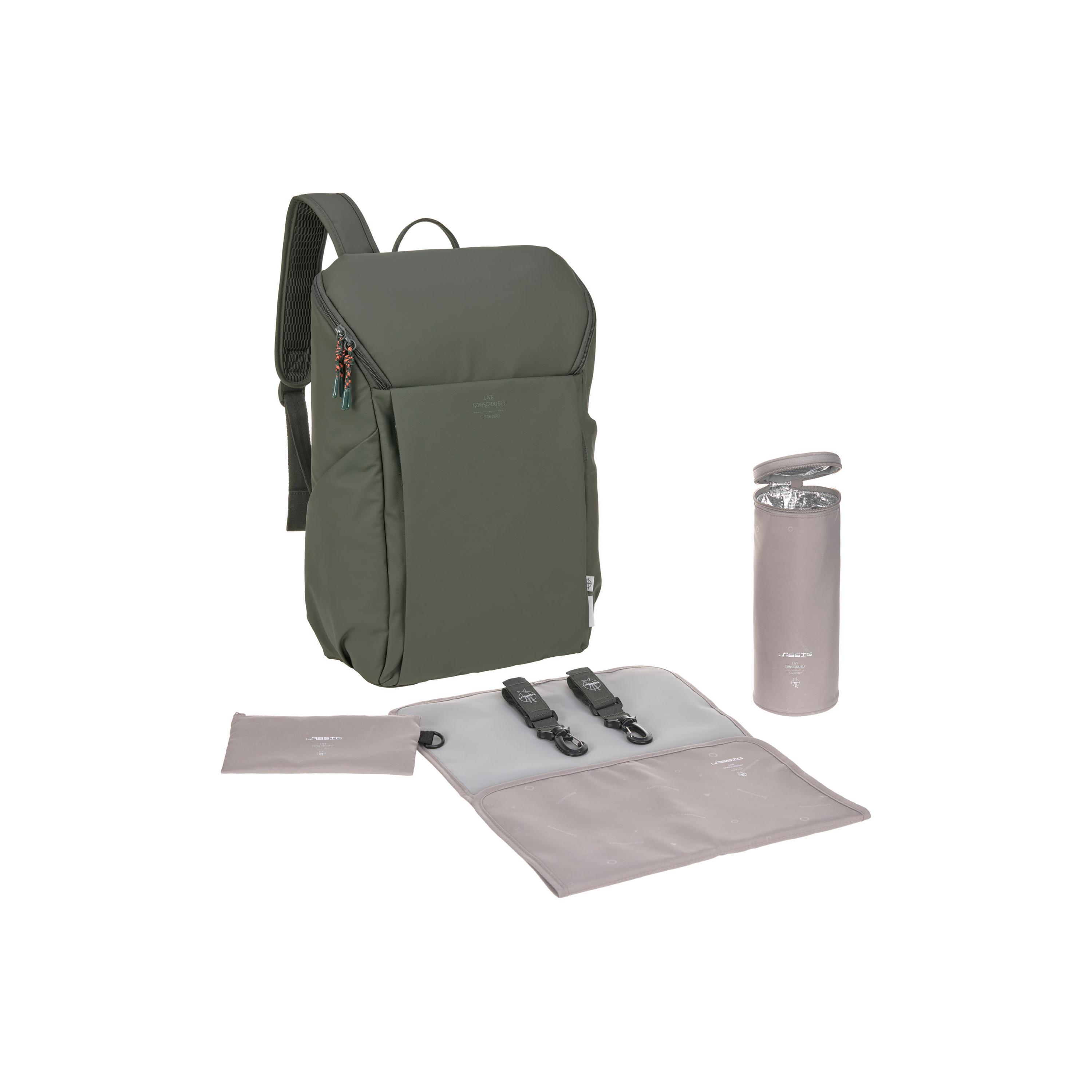 LASSIG GRE Slender Up Diaper Backpack with Changing Mat-baby-diapering-diaperbags-image-5
