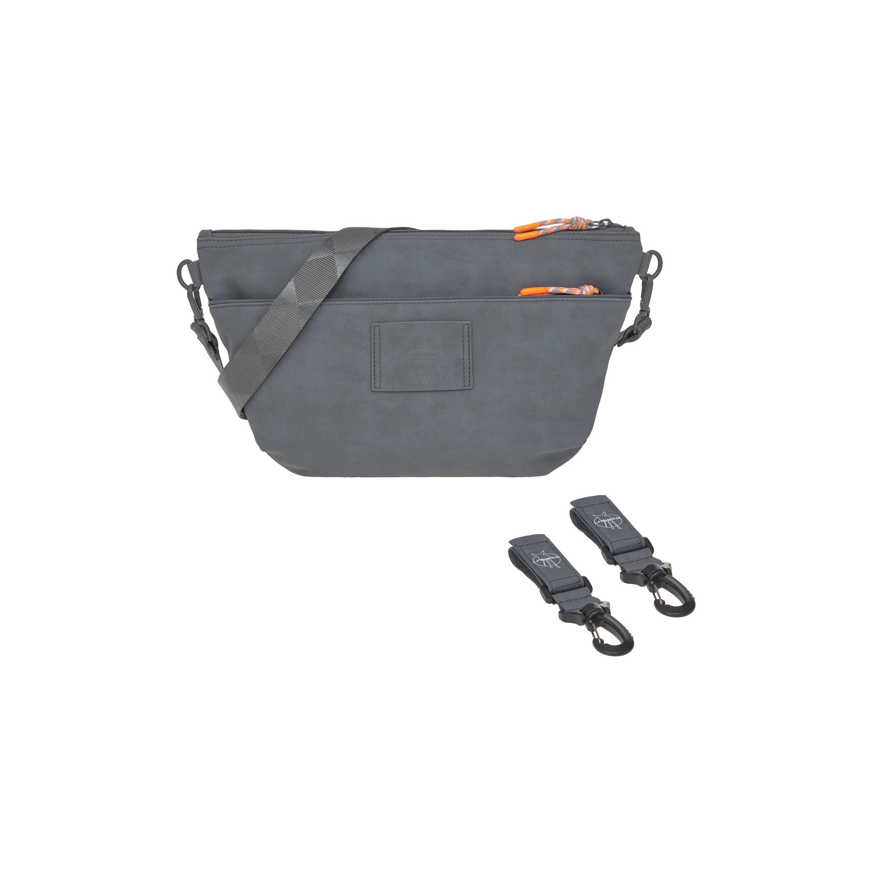 LASSIG Pram Organiser Buggy Bum Bag with 2-Piece Stroller Hooks-baby-diapering-diaperbags-image-3