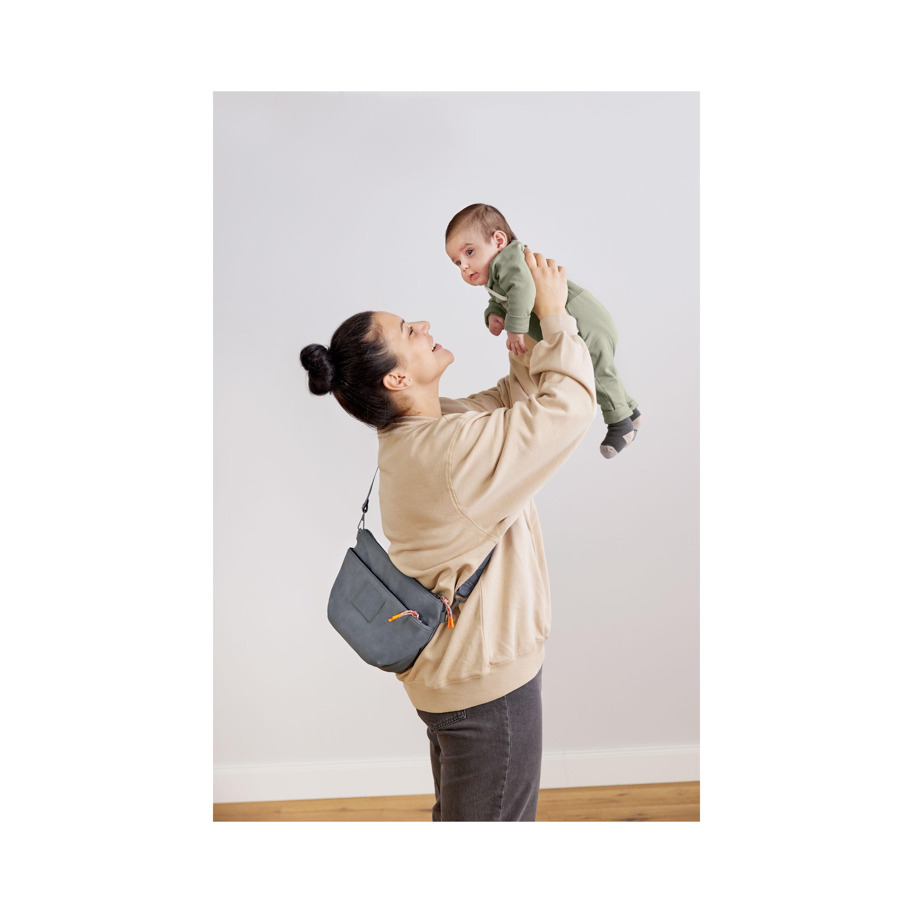 LASSIG Pram Organiser Buggy Bum Bag with 2-Piece Stroller Hooks-baby-diapering-diaperbags-image-7