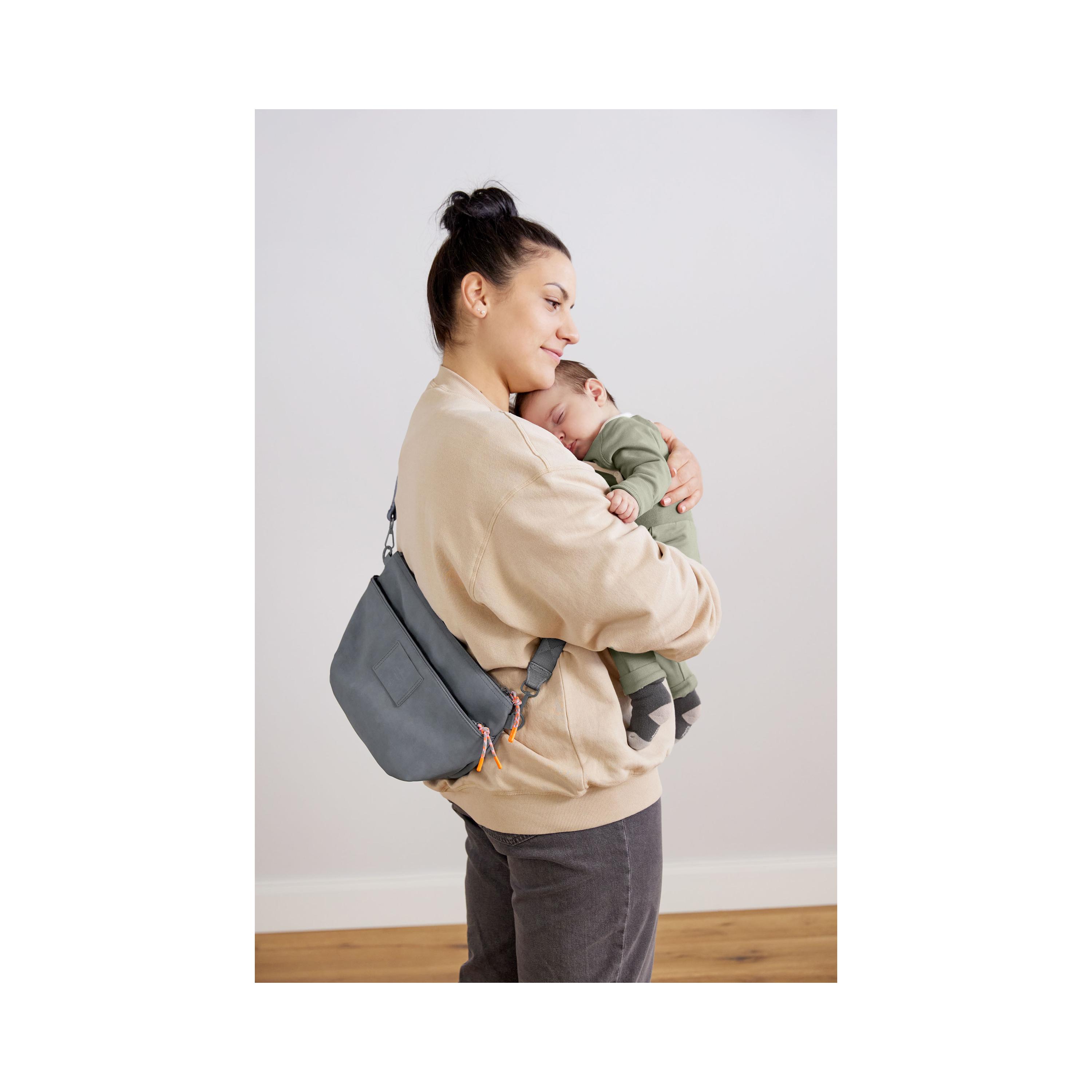 LASSIG Pram Organiser Buggy Bum Bag with 2-Piece Stroller Hooks-baby-diapering-diaperbags-image-8