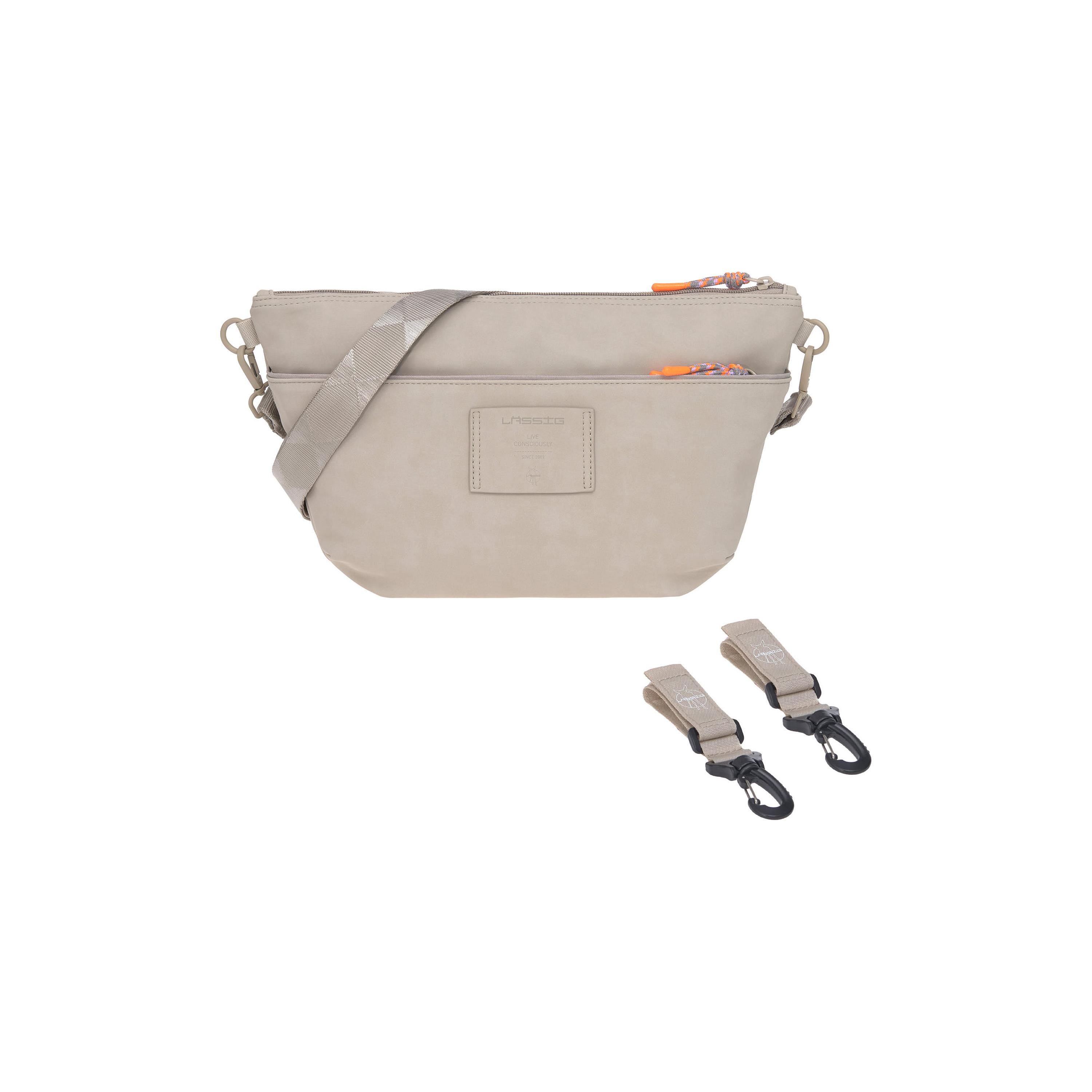 LASSIG Pram Organiser Buggy Bum Bag with 2-Piece Stroller Hooks-baby-diapering-diaperbags-image-5