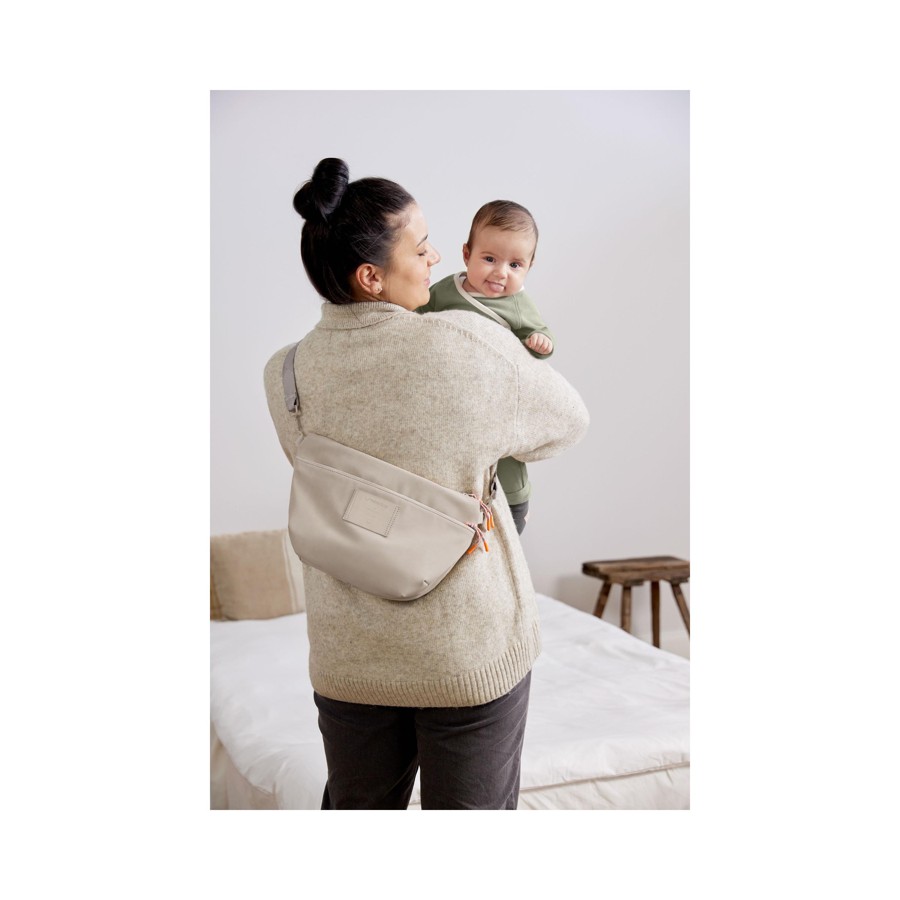 LASSIG Pram Organiser Buggy Bum Bag with 2-Piece Stroller Hooks-baby-diapering-diaperbags-image-9