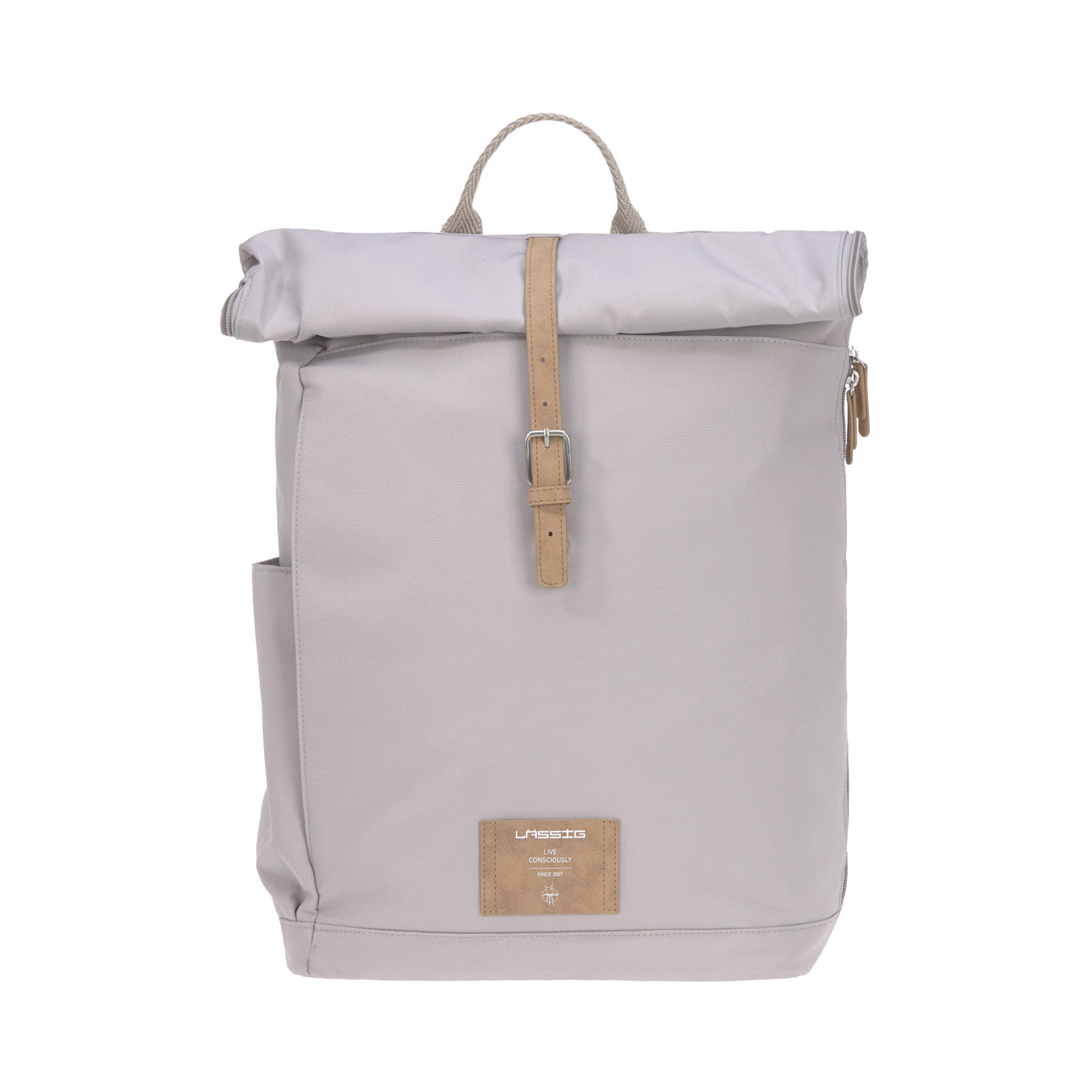 LASSIG GRE Rolltop Backpack with Changing Mat-baby-diapering-diaperbags-image-1