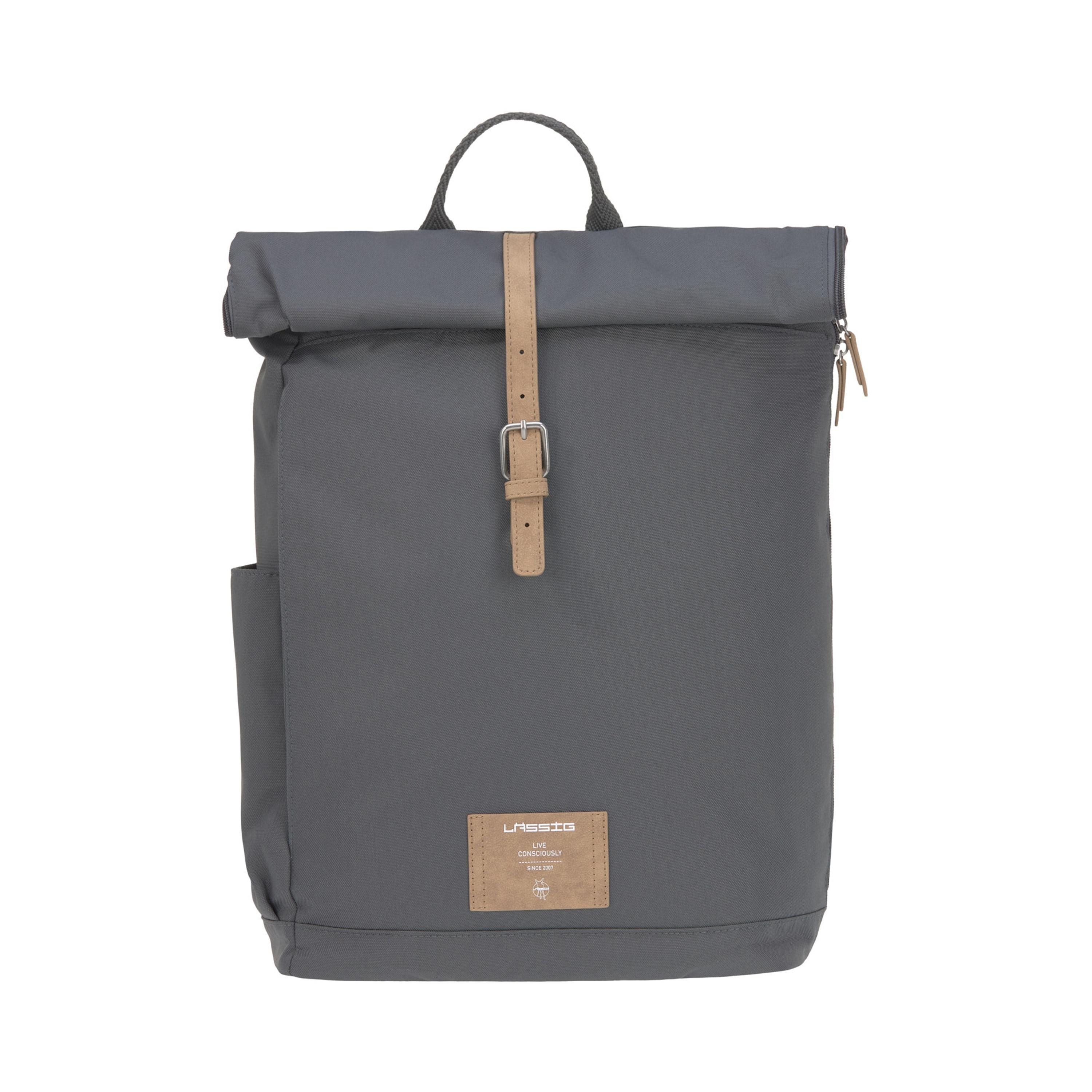 LASSIG GRE Rolltop Backpack with Changing Mat-baby-diapering-diaperbags-image-1