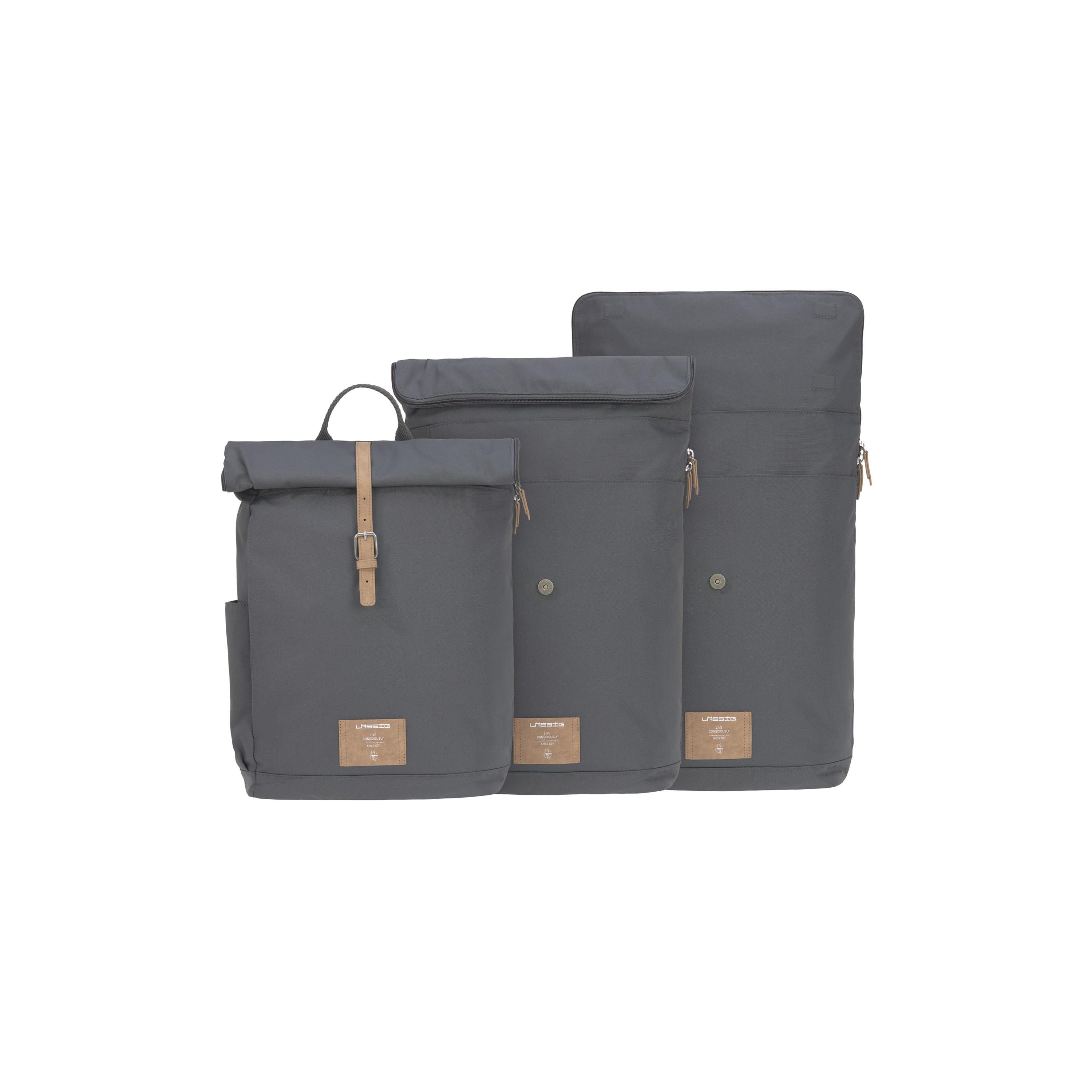 LASSIG GRE Rolltop Backpack with Changing Mat-baby-diapering-diaperbags-image-4