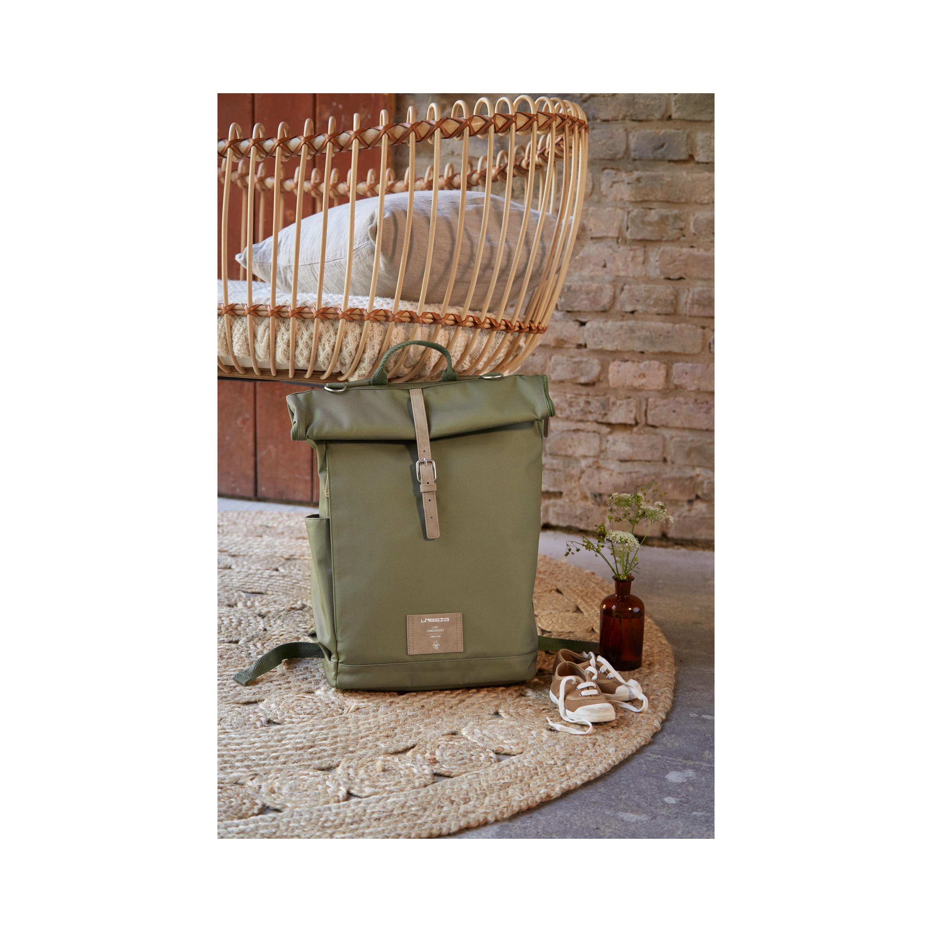 LASSIG GRE Rolltop Backpack with Changing Mat-baby-diapering-diaperbags-image-4
