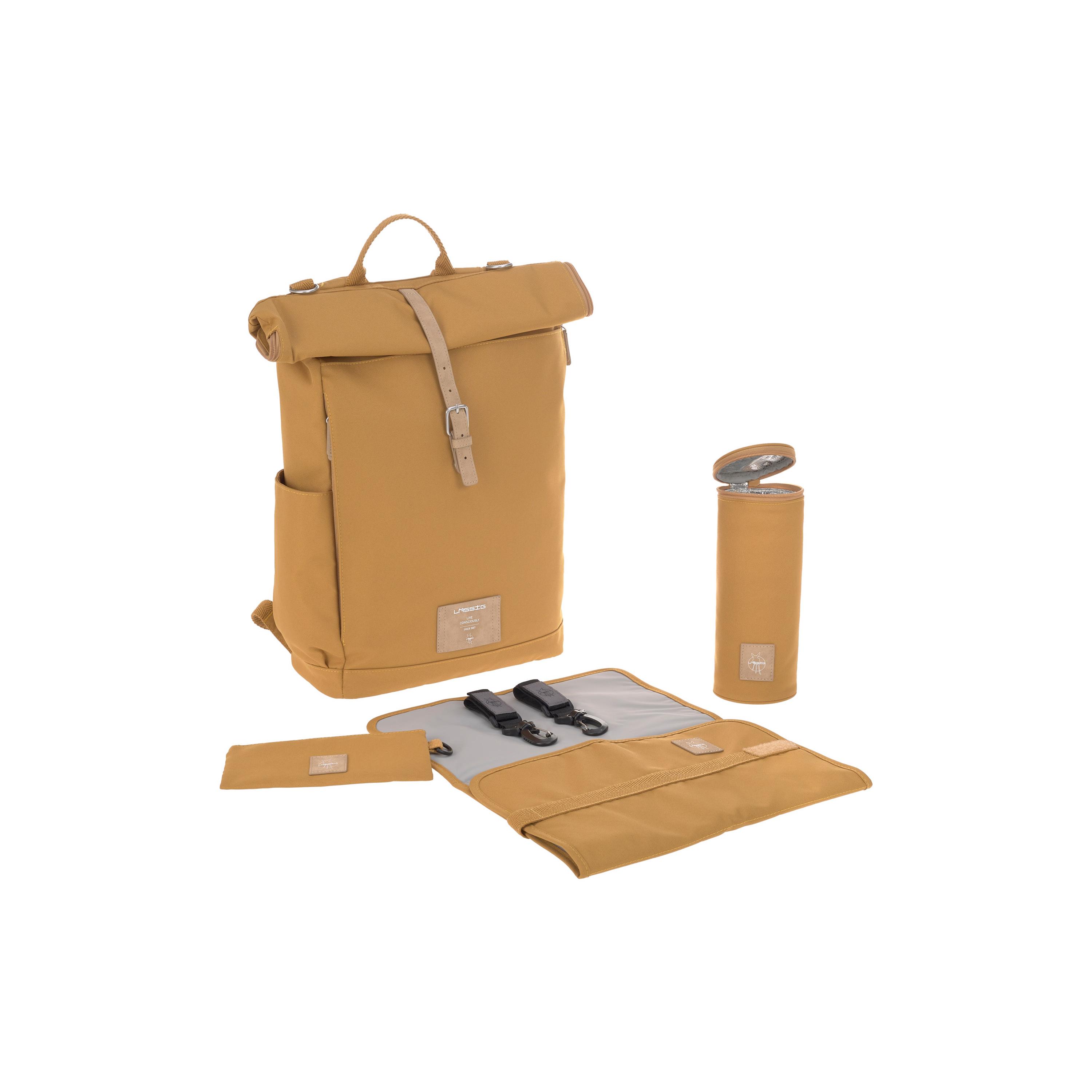 LASSIG GRE Rolltop Backpack with Changing Mat-baby-diapering-diaperbags-image-11