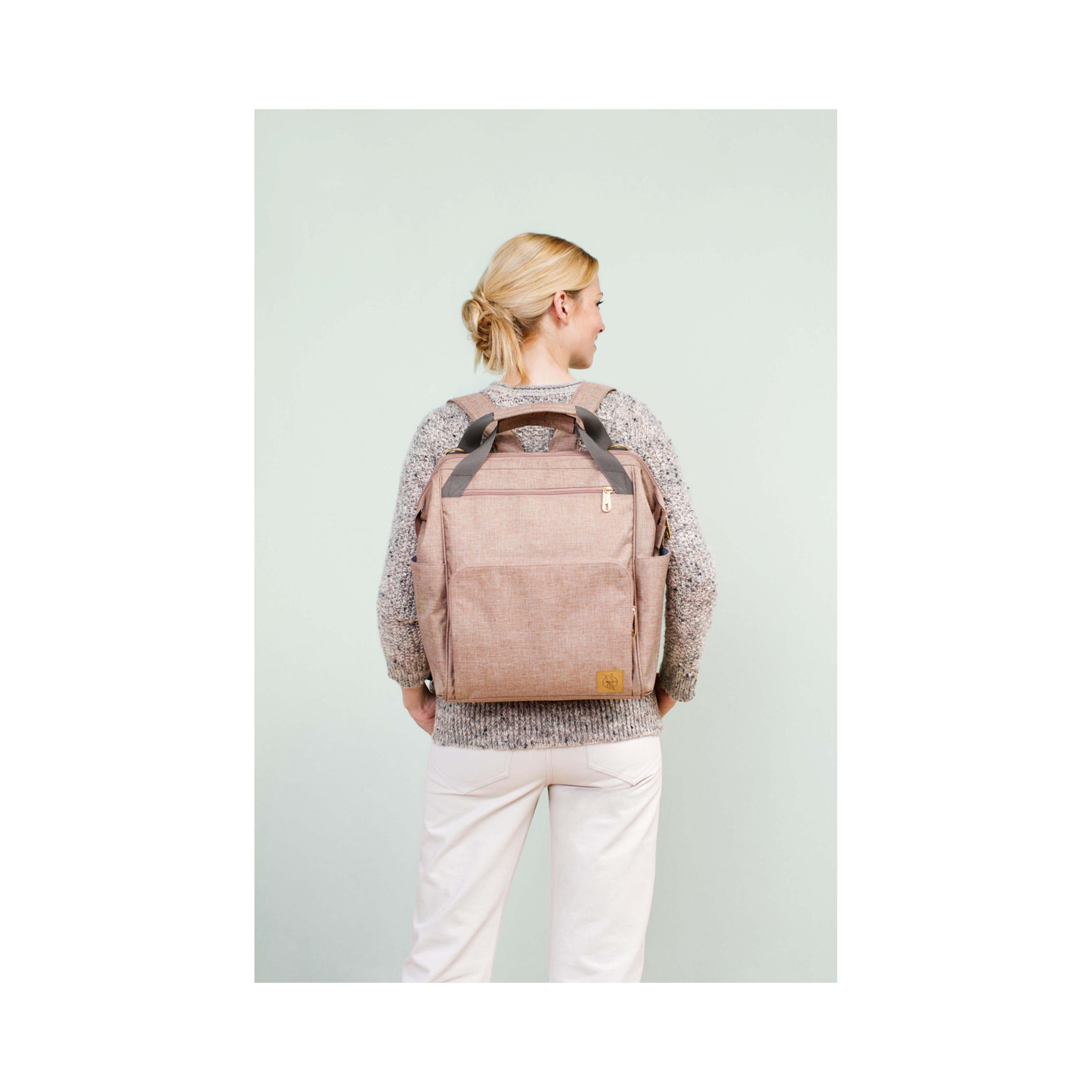 LASSIG GLA Goldie Backpack Diaper Bag with Changing Mat-baby-diapering-diaperbags-image-10