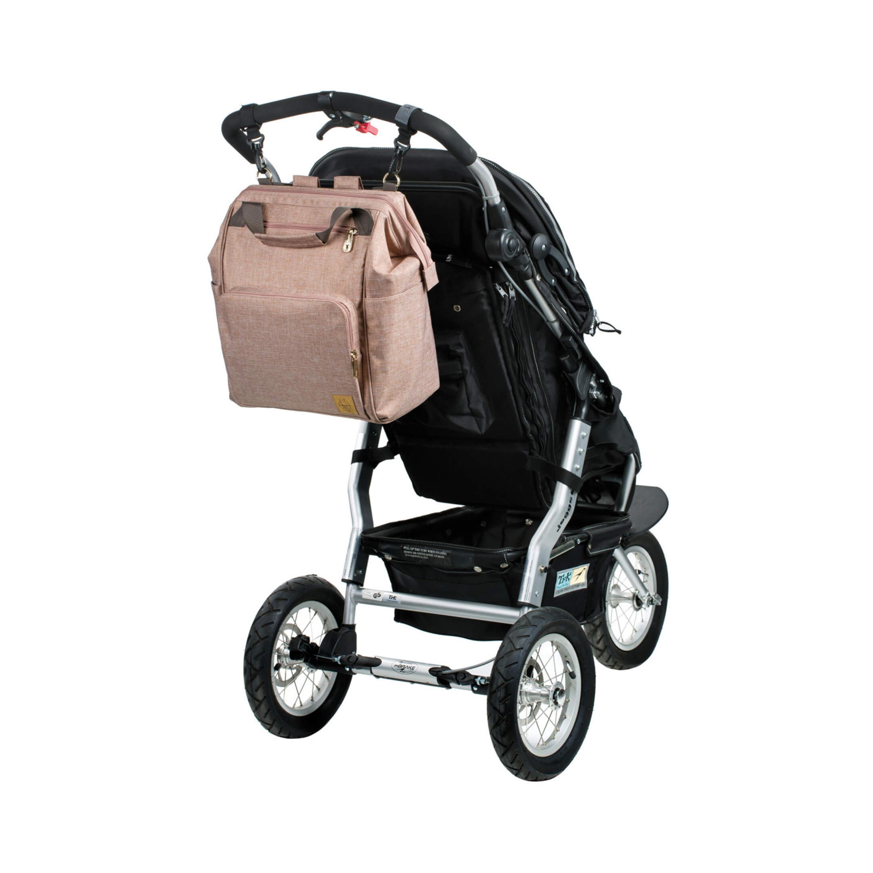 LASSIG GLA Goldie Backpack Diaper Bag with Changing Mat-baby-diapering-diaperbags-image-7
