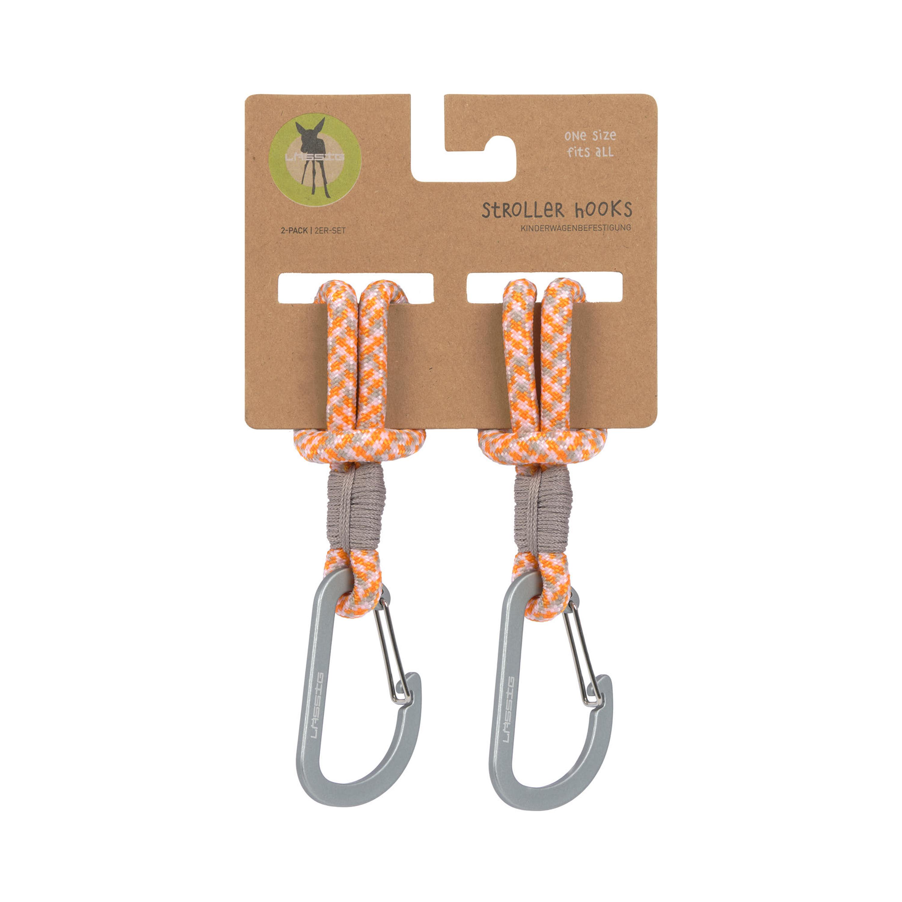 LASSIG 2-Piece CAS MIX Stroller Cord Hooks - Multicolour-baby-gear-strollersandprams-accessories-image-4