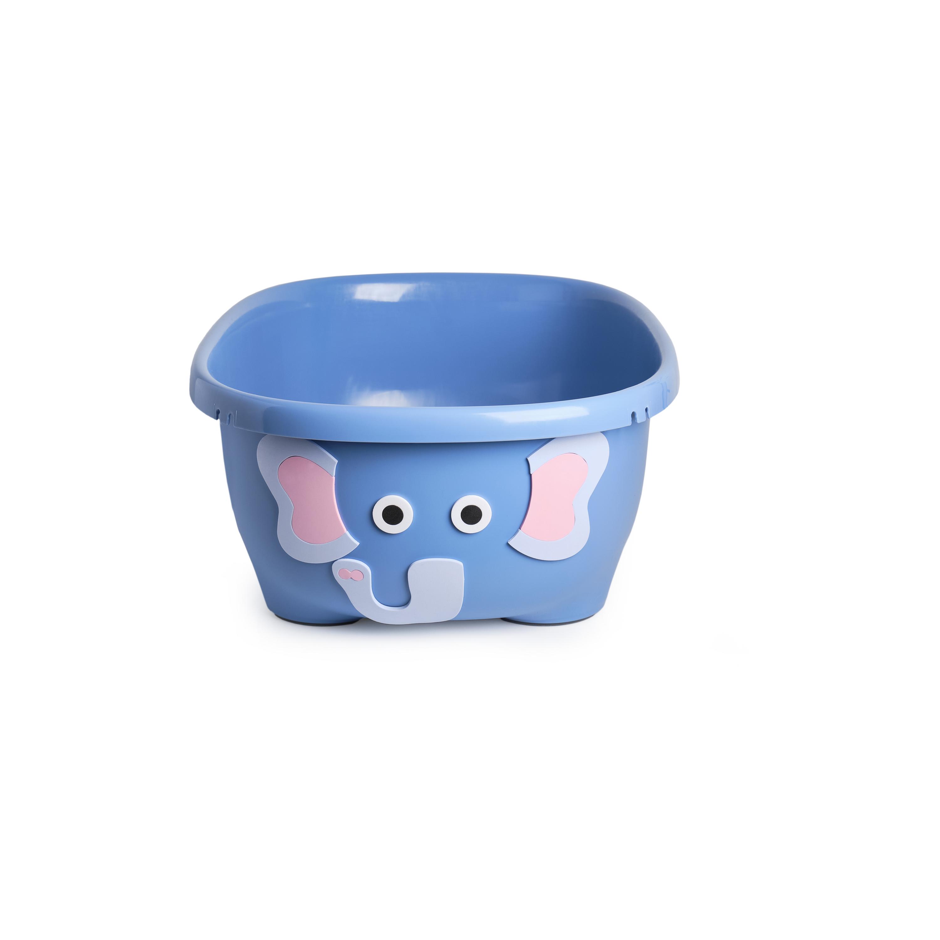 Prince Lionheart Tubimal Baby Bathtub with Sling & Lid - Elephant - Blue-baby-bathandcare-bathtubs-image-5