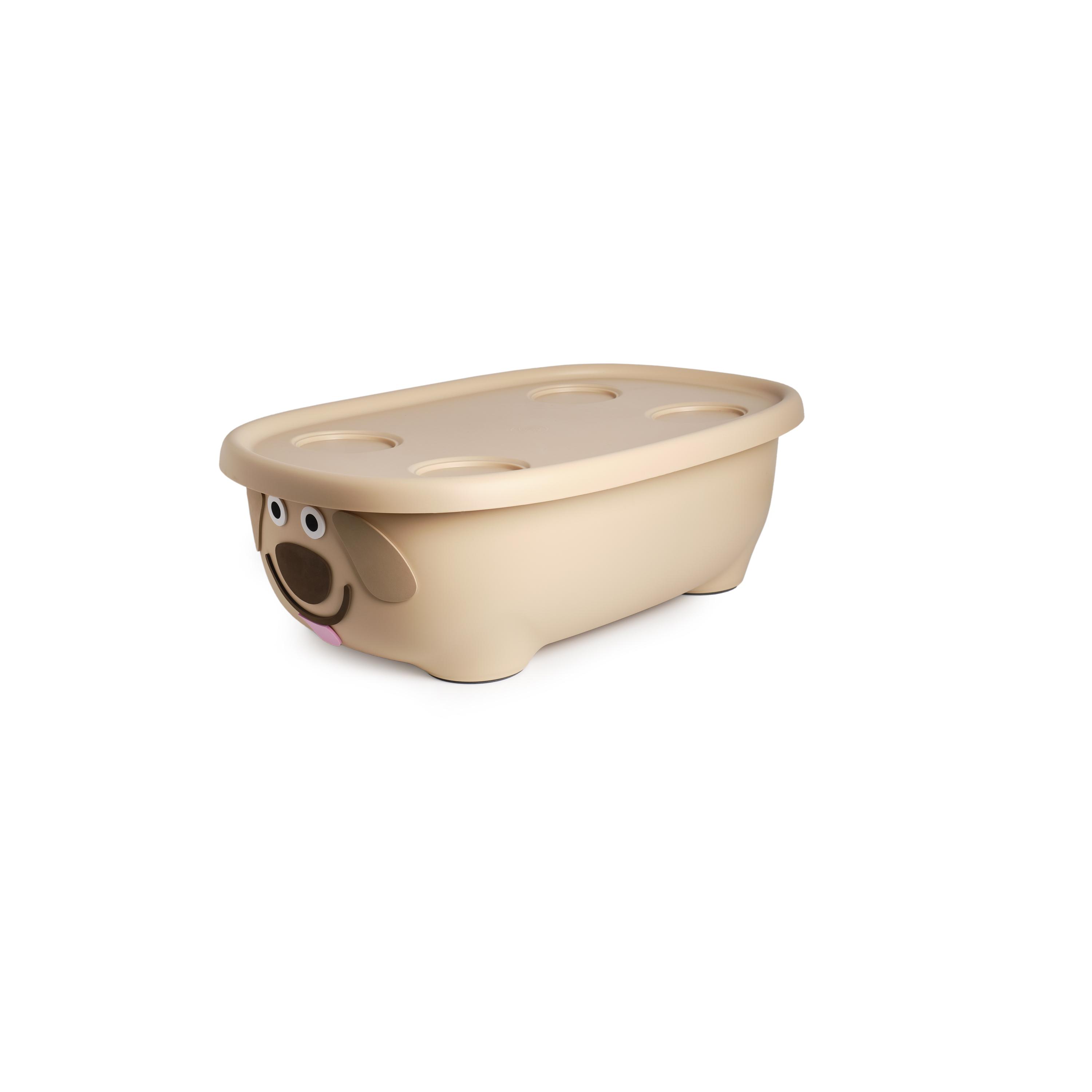 حوض استحمام للأطفال تابيمال مع حمالة وغطاء من برينس لايونهارت - كلب - كريمي-baby-bathandcare-bathtubs-image-1
