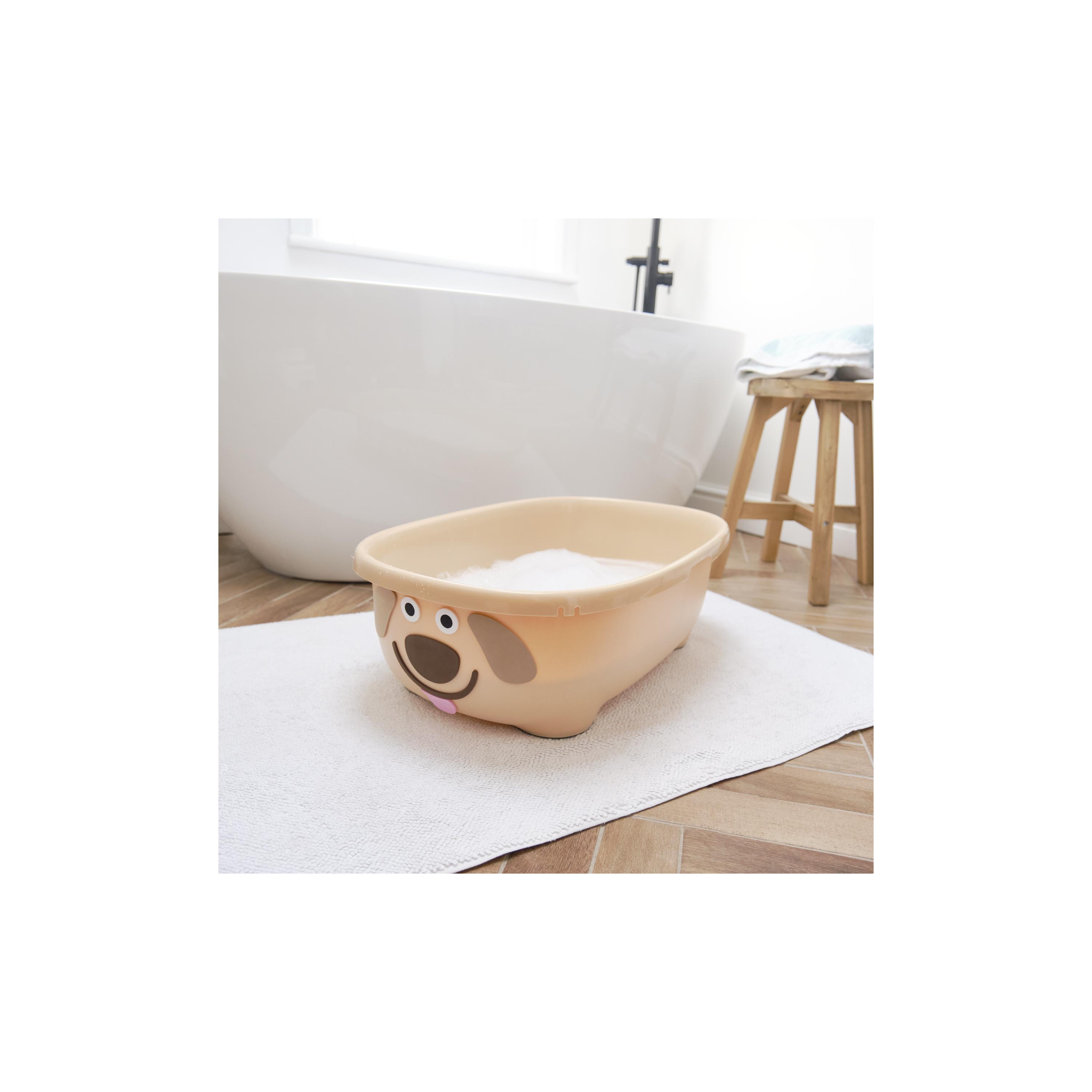 حوض استحمام للأطفال تابيمال مع حمالة وغطاء من برينس لايونهارت - كلب - كريمي-baby-bathandcare-bathtubs-image-11