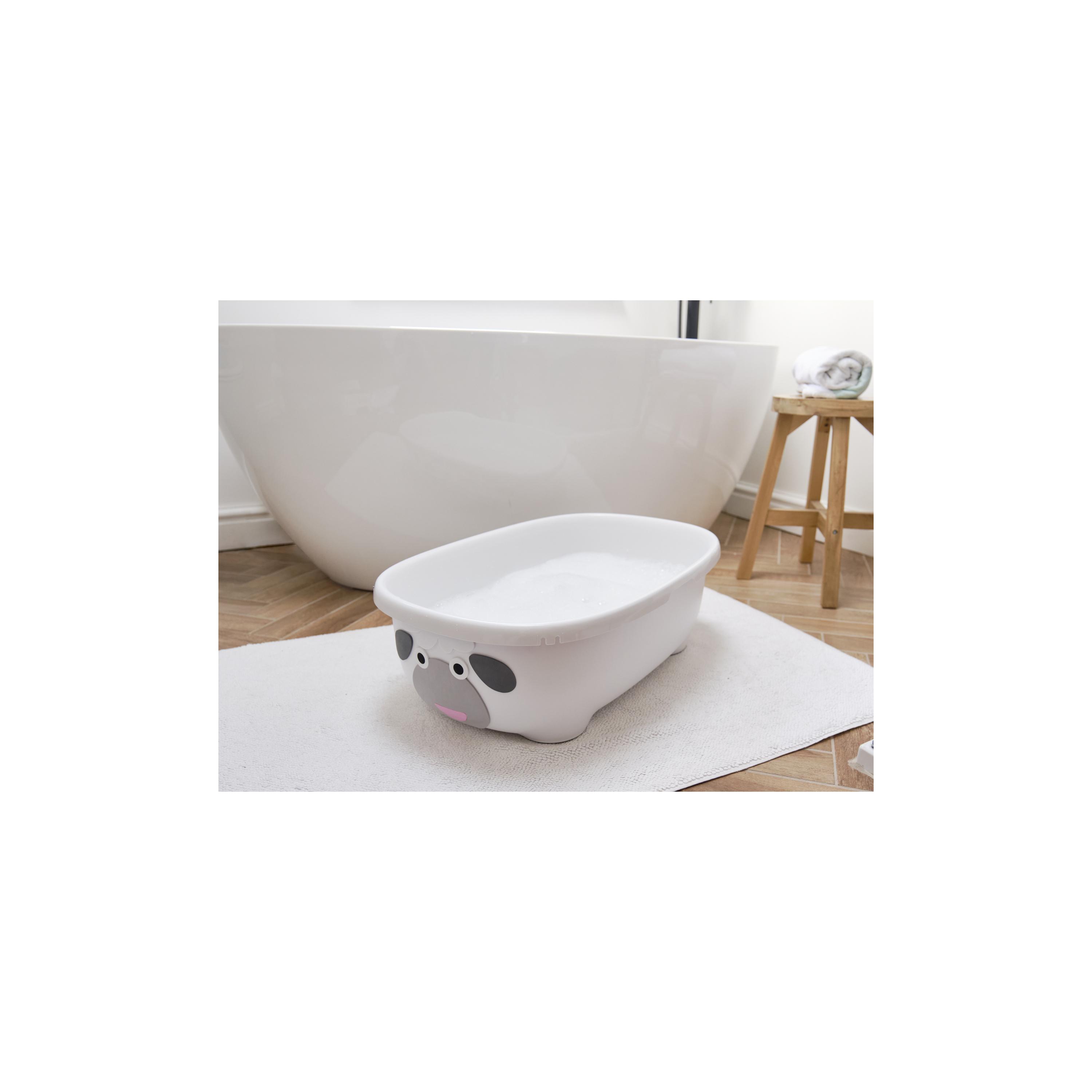 حوض استحمام للأطفال تابيمال مع حمالة وغطاء من برينس لايونهارت - خروف - أبيض-baby-bathandcare-bathtubs-image-10