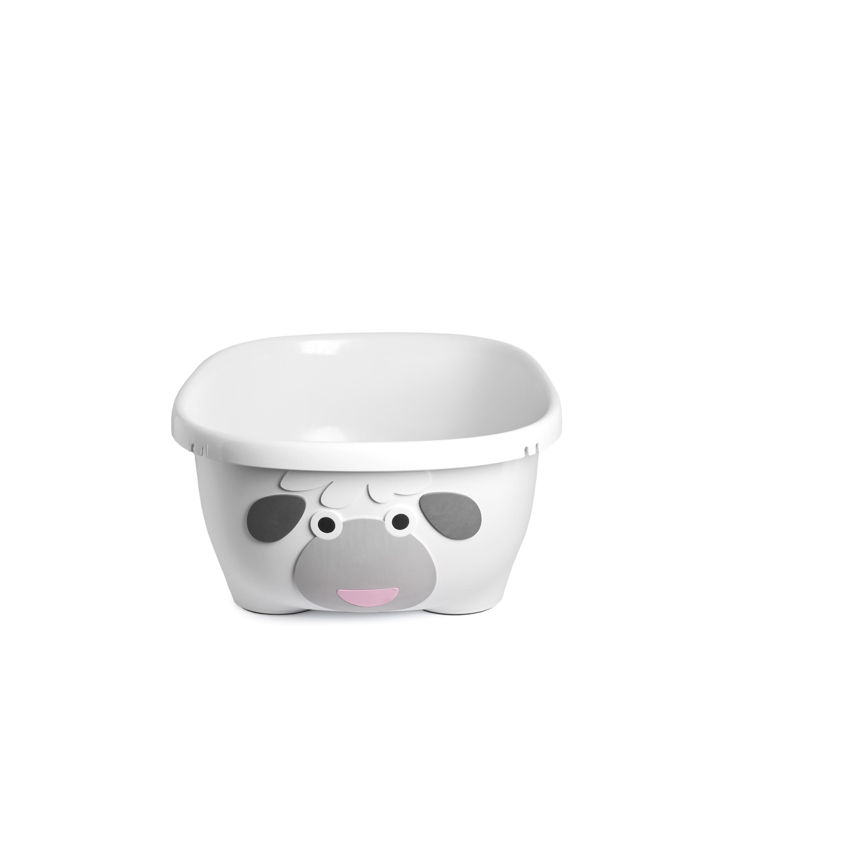 حوض استحمام للأطفال تابيمال مع حمالة وغطاء من برينس لايونهارت - خروف - أبيض-baby-bathandcare-bathtubs-image-3