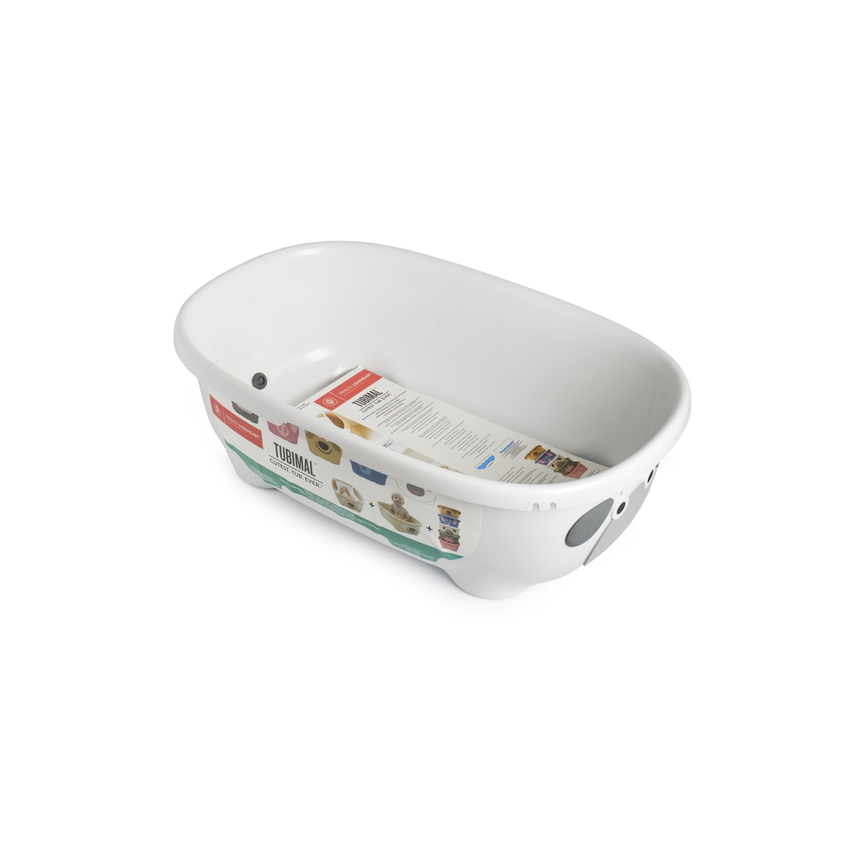 حوض استحمام للأطفال تابيمال مع حمالة وغطاء من برينس لايونهارت - خروف - أبيض-baby-bathandcare-bathtubs-image-4