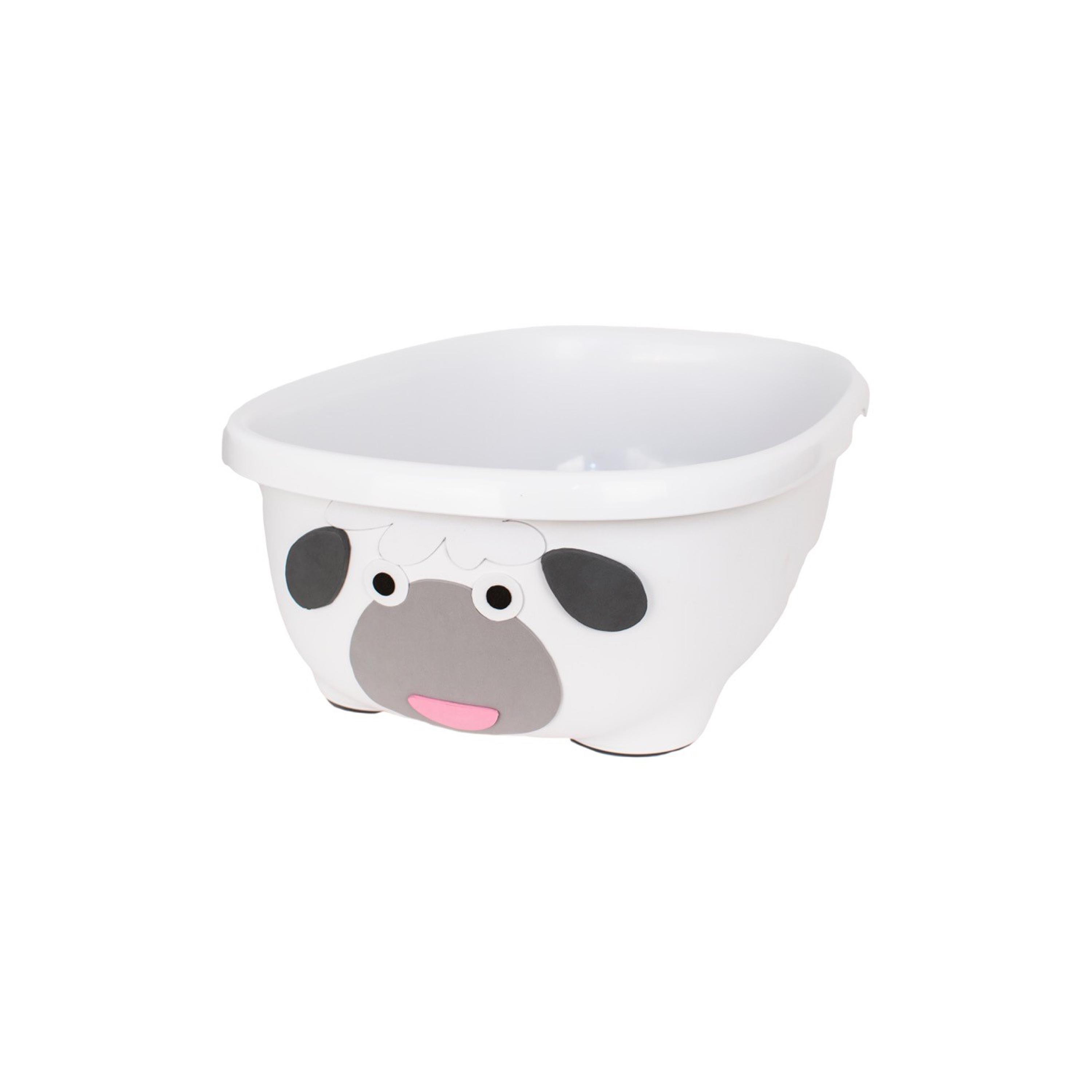 حوض استحمام للأطفال تابيمال مع حمالة وغطاء من برينس لايونهارت - خروف - أبيض-baby-bathandcare-bathtubs-image-7