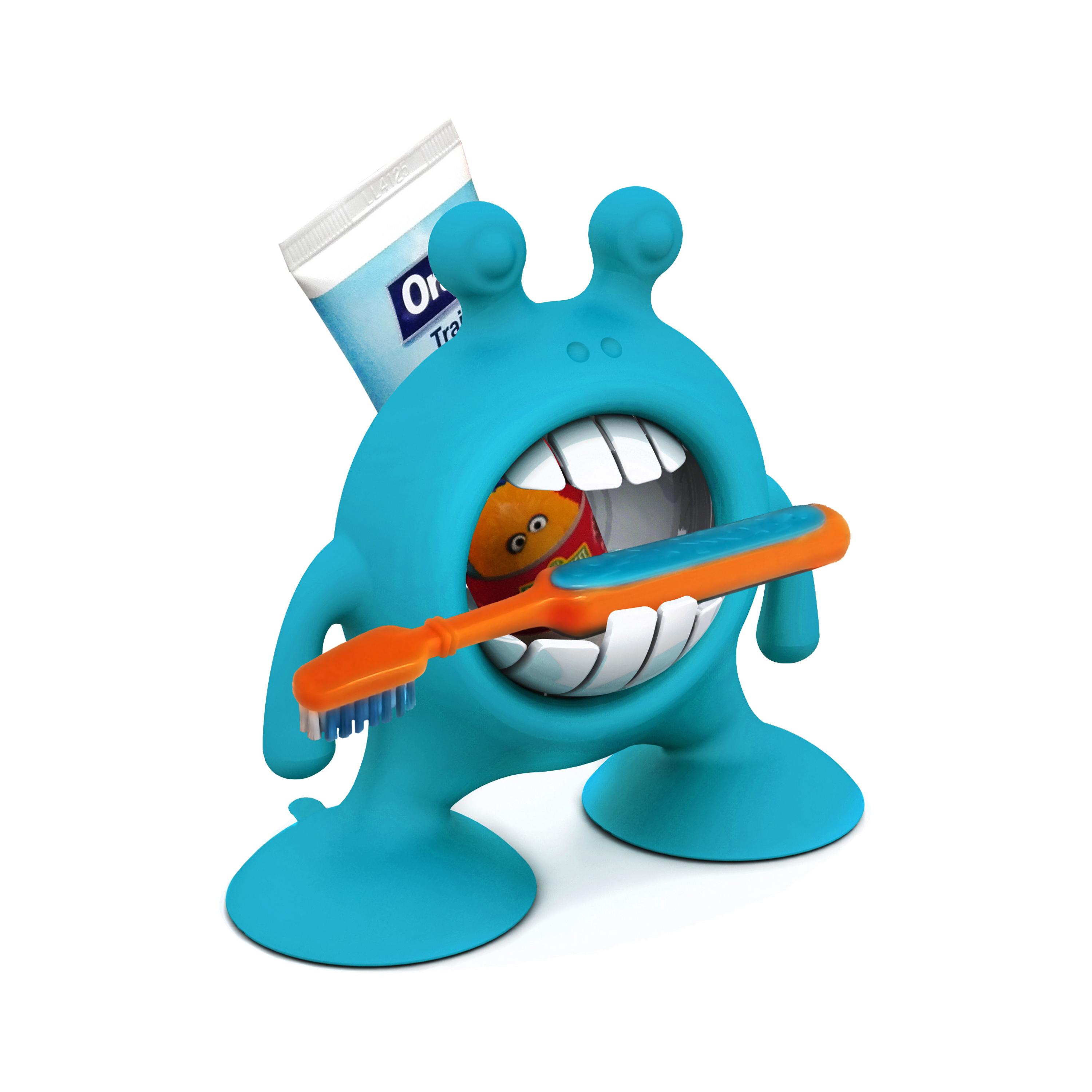 Prince Lionheart Eye-Smile Toothbrush & Toothpaste Holder -baby-bathandcare-oralcare-image-3