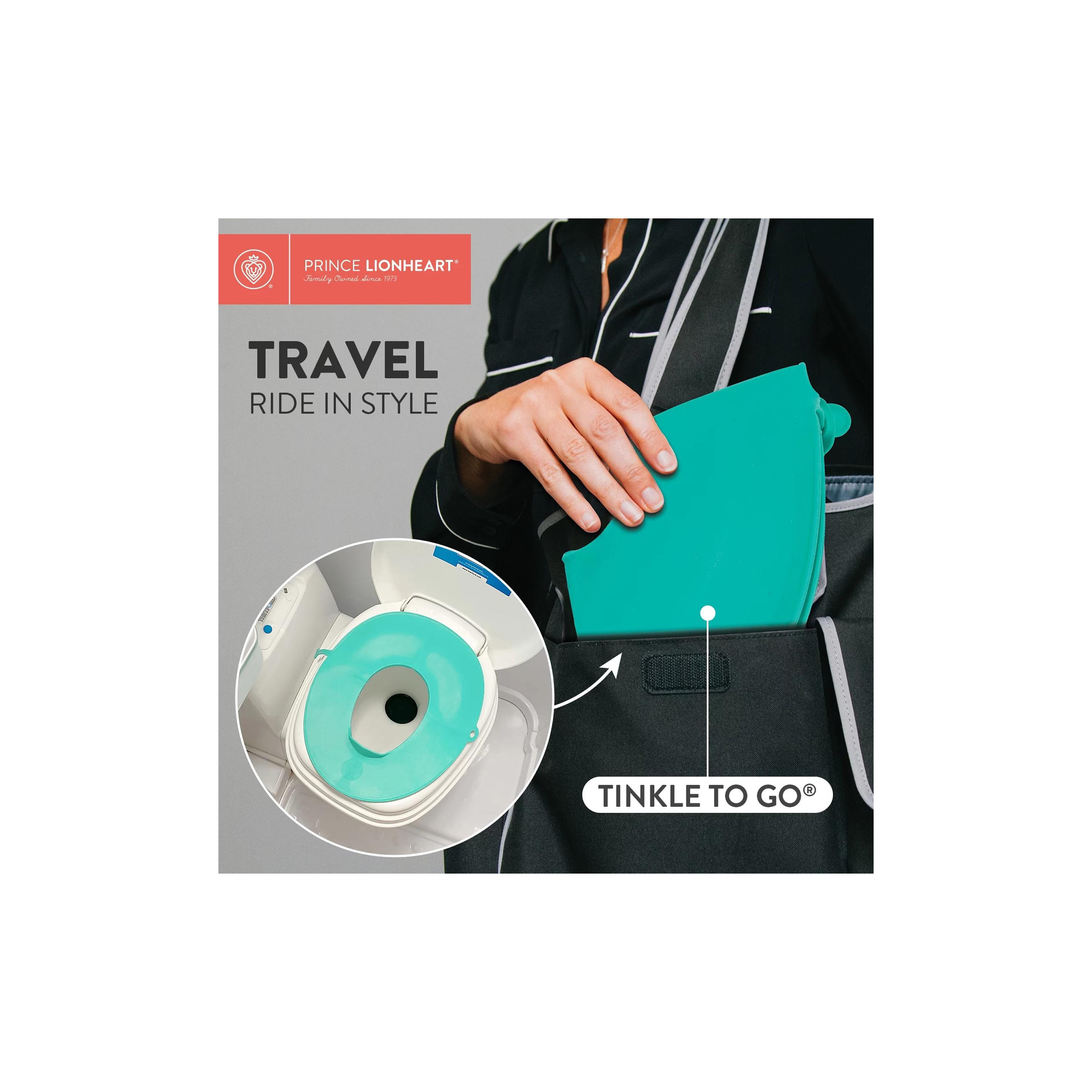 Prince Lionheart Tinkle To Go Toilet Training Seat - Green-baby-diapering-pottytraining-image-4